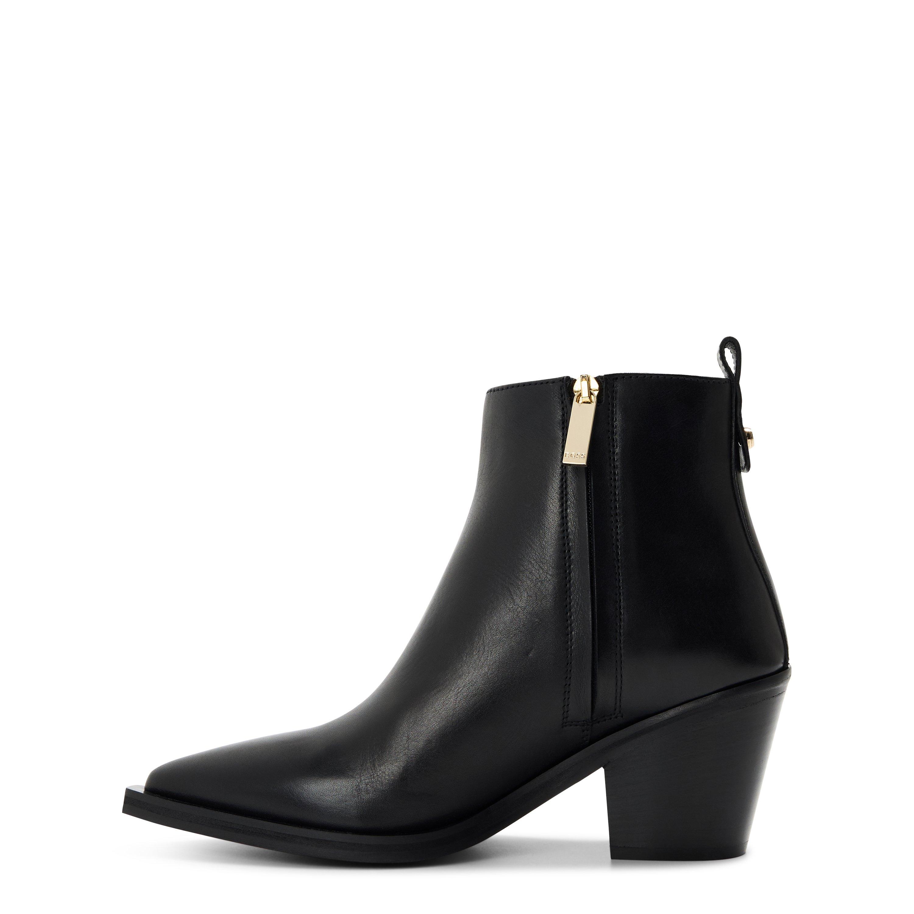 Black - Boss - Ella Bootie60 C 10254474 01 Heeled Boots Womens - 2