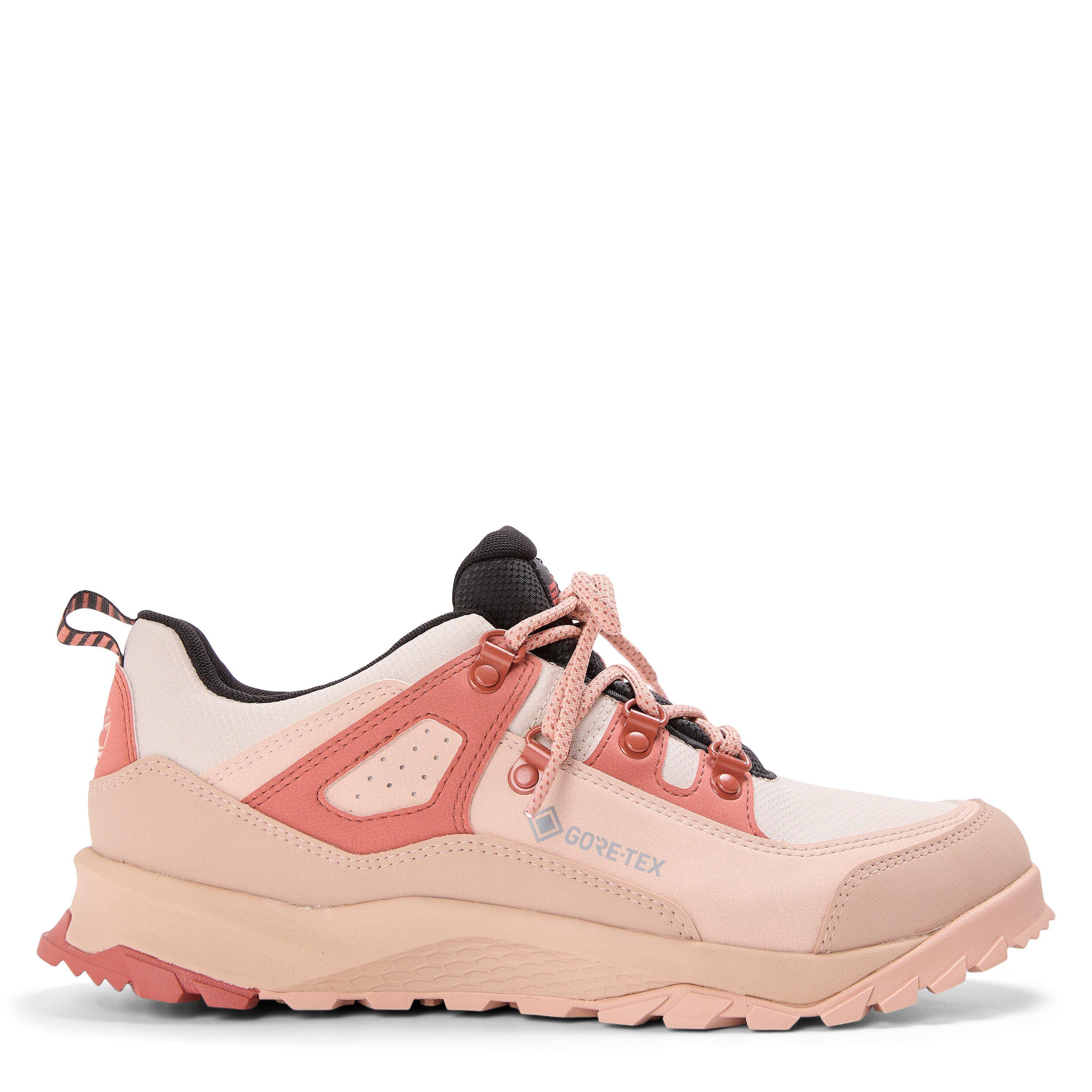 Med Red Suede - Timberland - Women's Low Lace Up GTX Hiking Boots - 1