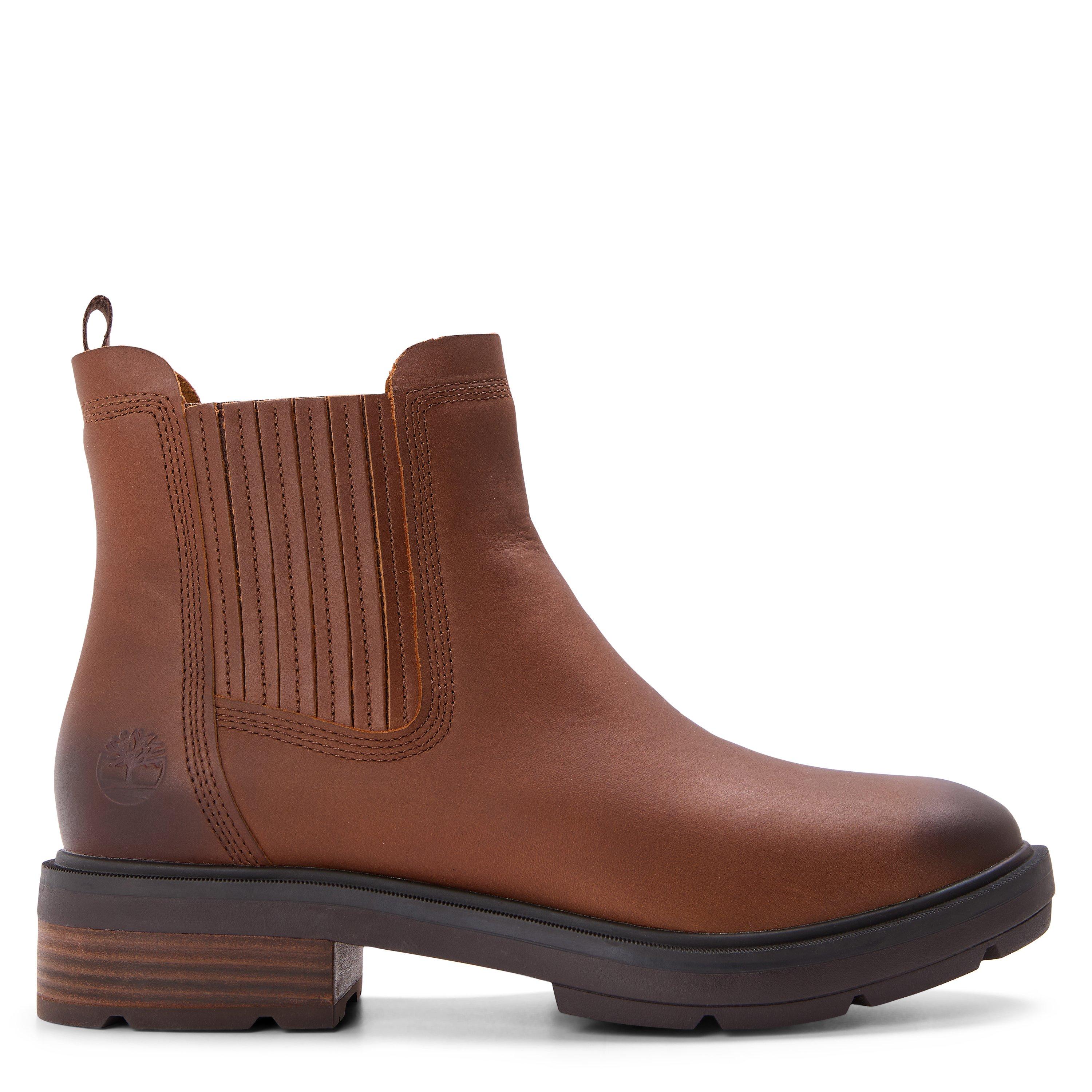Timberland Women's Mid Chelsea Bluetooth Chelsea Boots - Med Brown Grain - Size 6.5 (39.5)