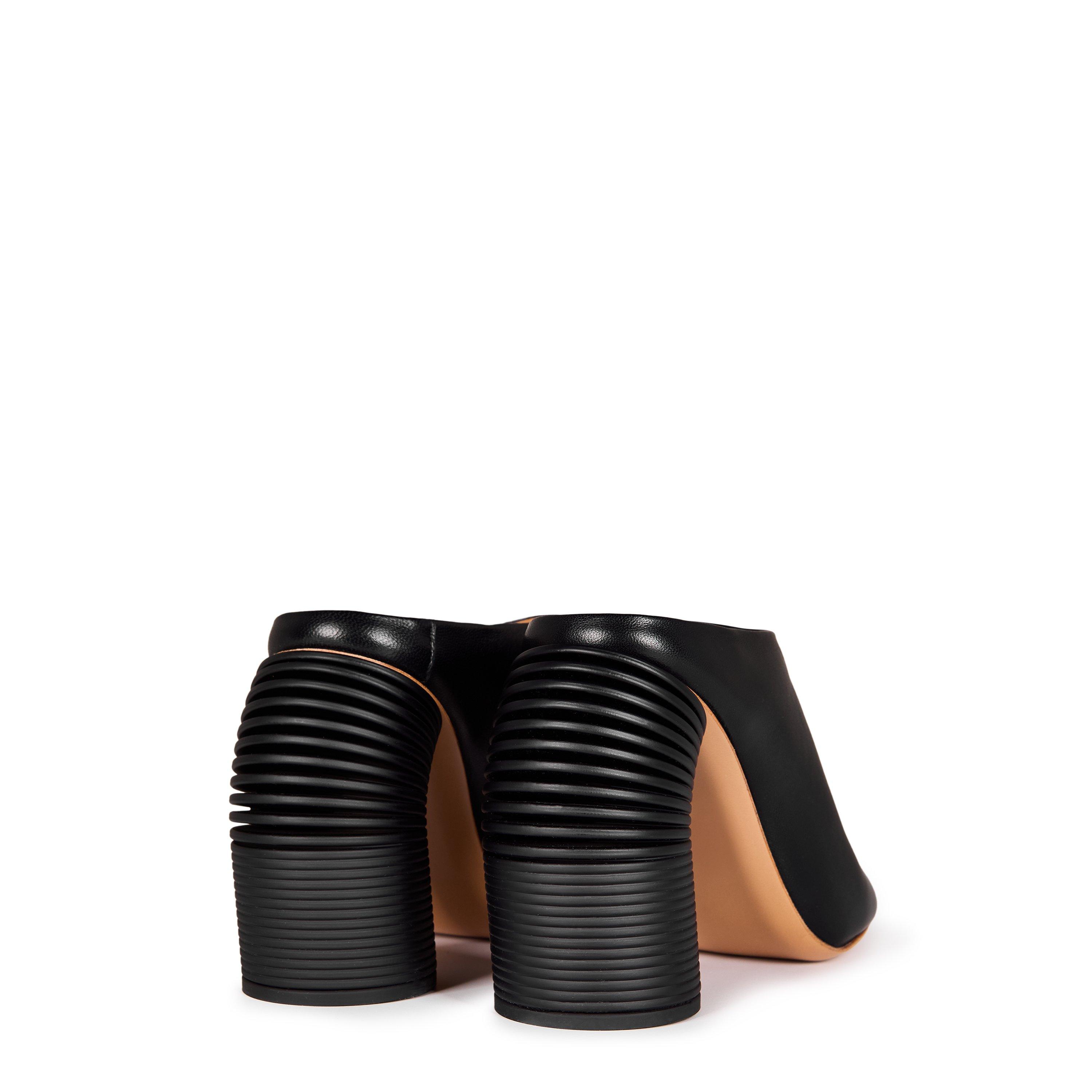 【関税&送料込】Off-White Meteor Heeled Mules Clear Heel Detail Mules | boohoo