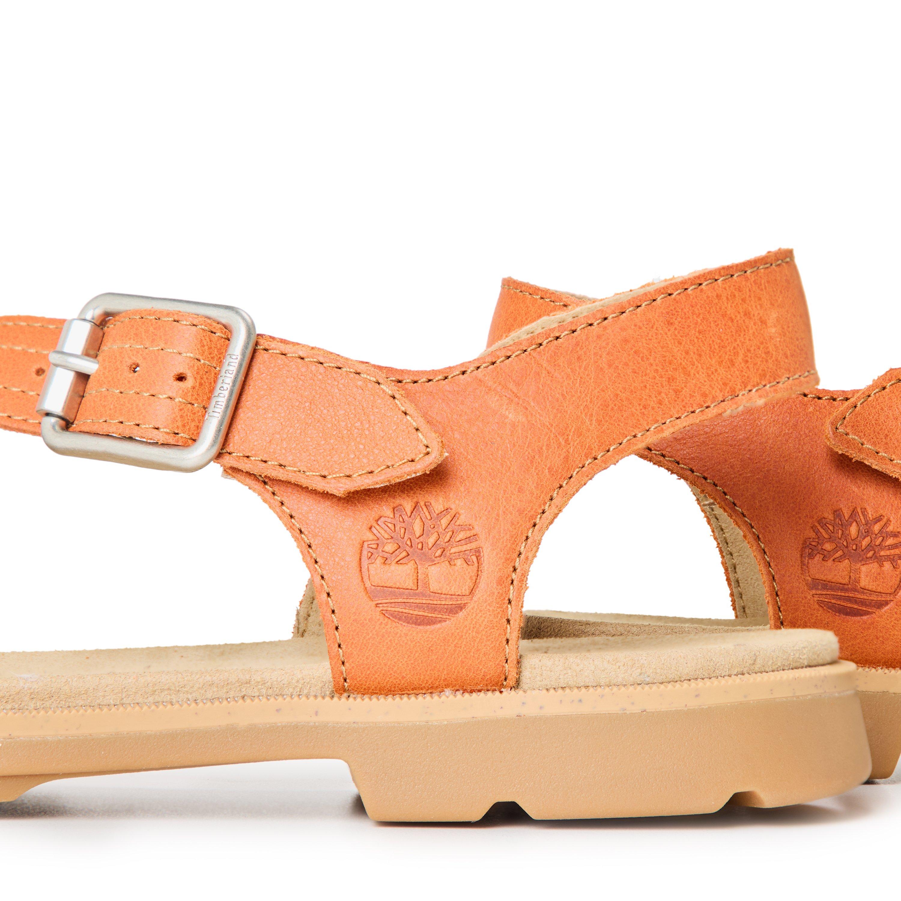 Med Ornge Grain - Timberland - Timberland Calista Bay Backstrap Sandal Medium - 3