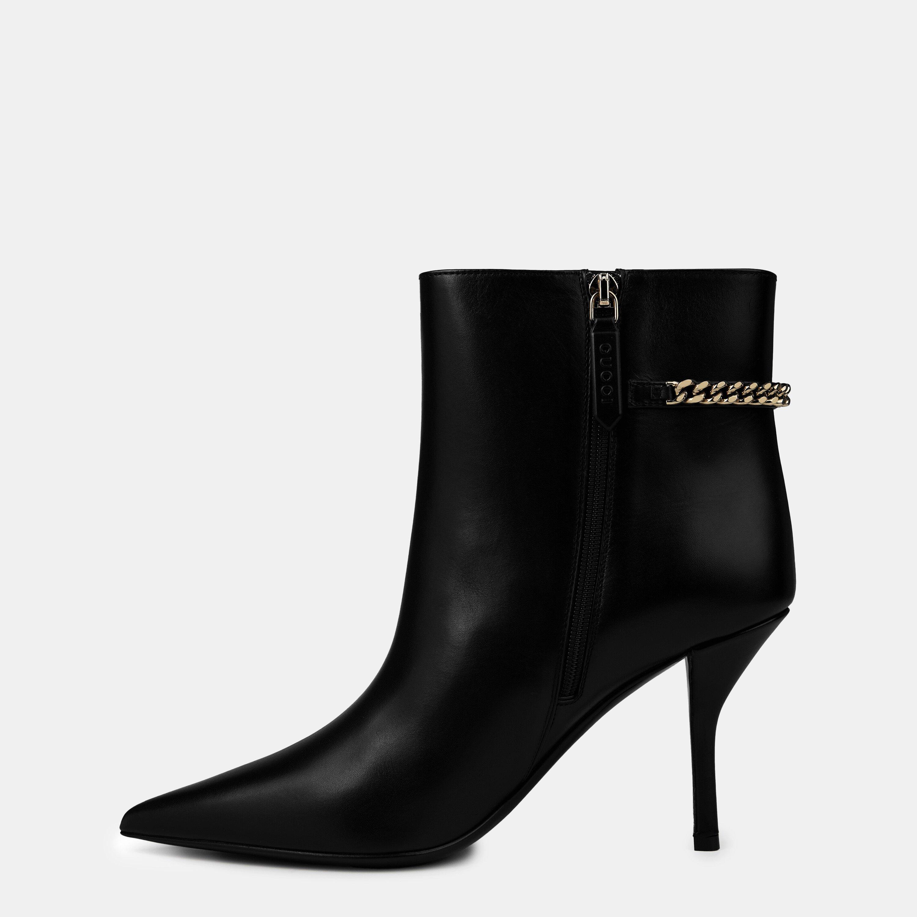 Black - Gucci - Signoria Ankle Boot - 2