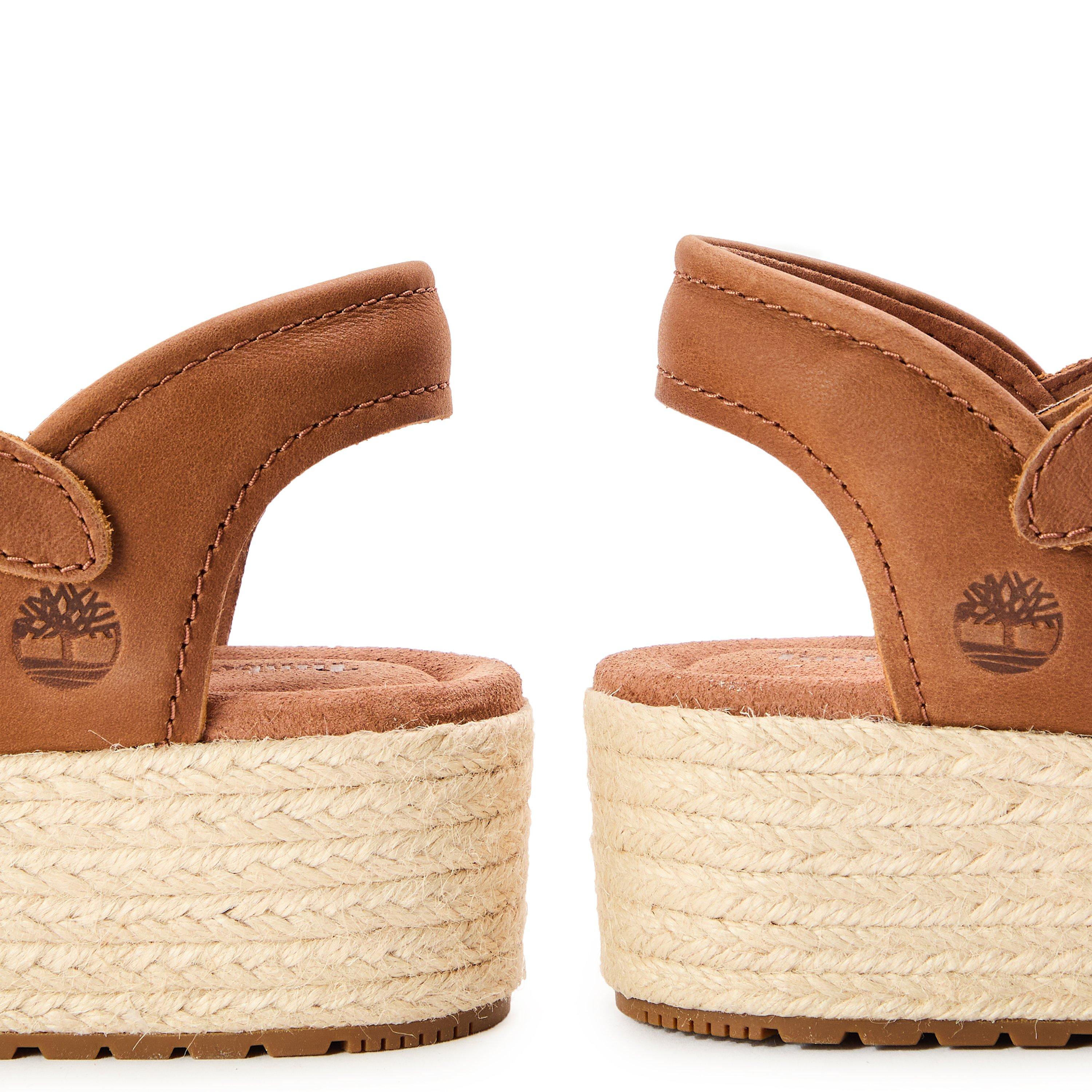 Hrđa punog zrna - Timberland - Women's Backstrap Flatform Sandals - 3