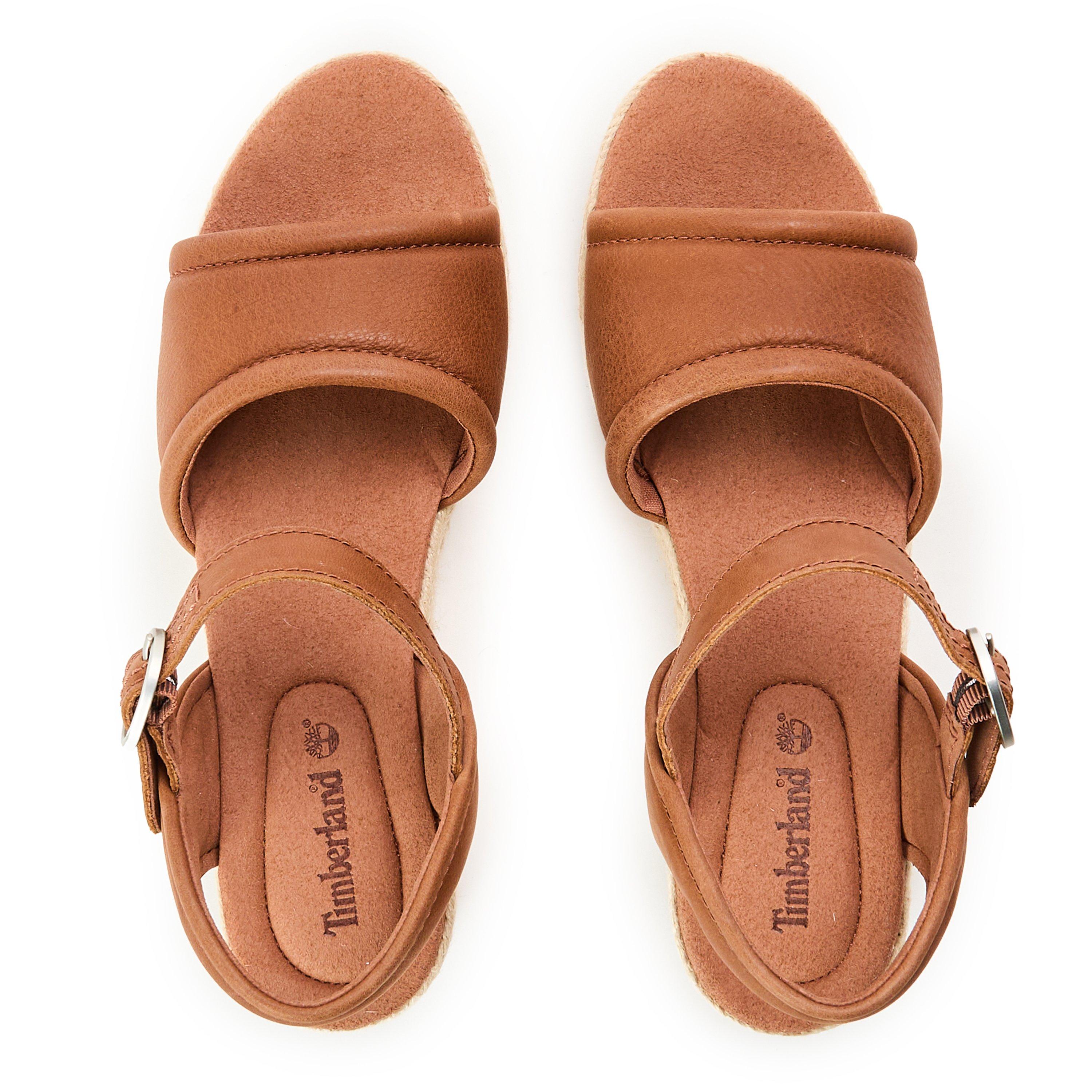 Hrđa punog zrna - Timberland - Women's Backstrap Flatform Sandals - 4