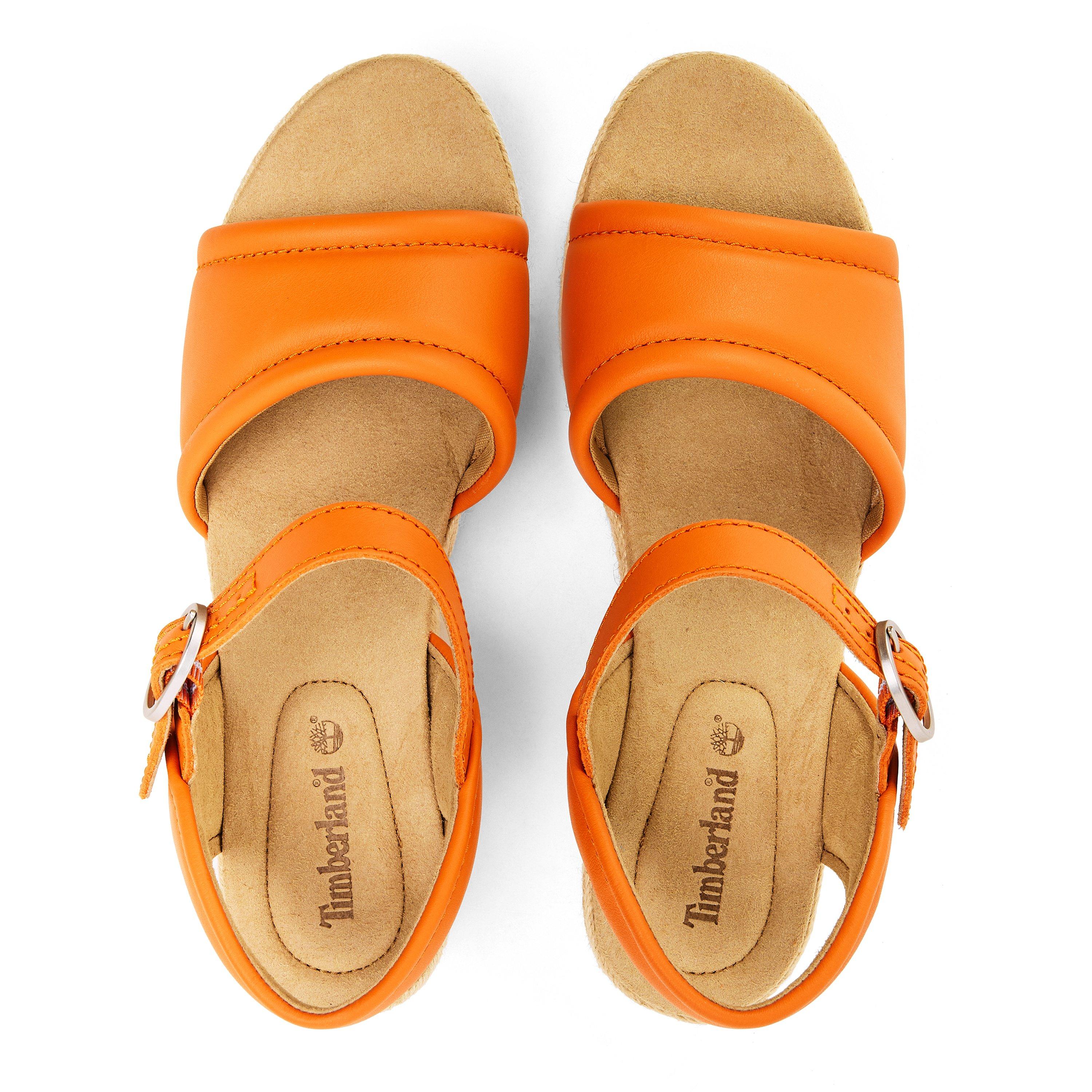 Med Ornge Grain - Timberland - Timberland Santorini Sun Backstrap Sandal Blac - 3