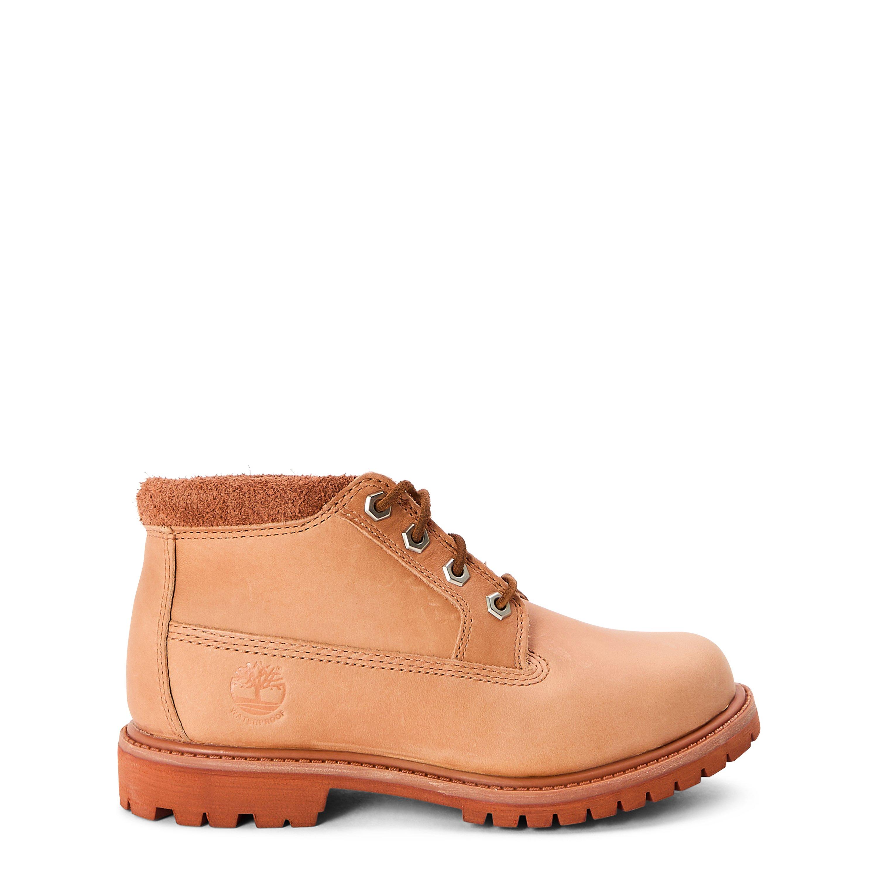 Light Red Grain - Timberland - Women's Mid LcWP Chukka Mid Lace Up Waterproof Chukka Boots - 1