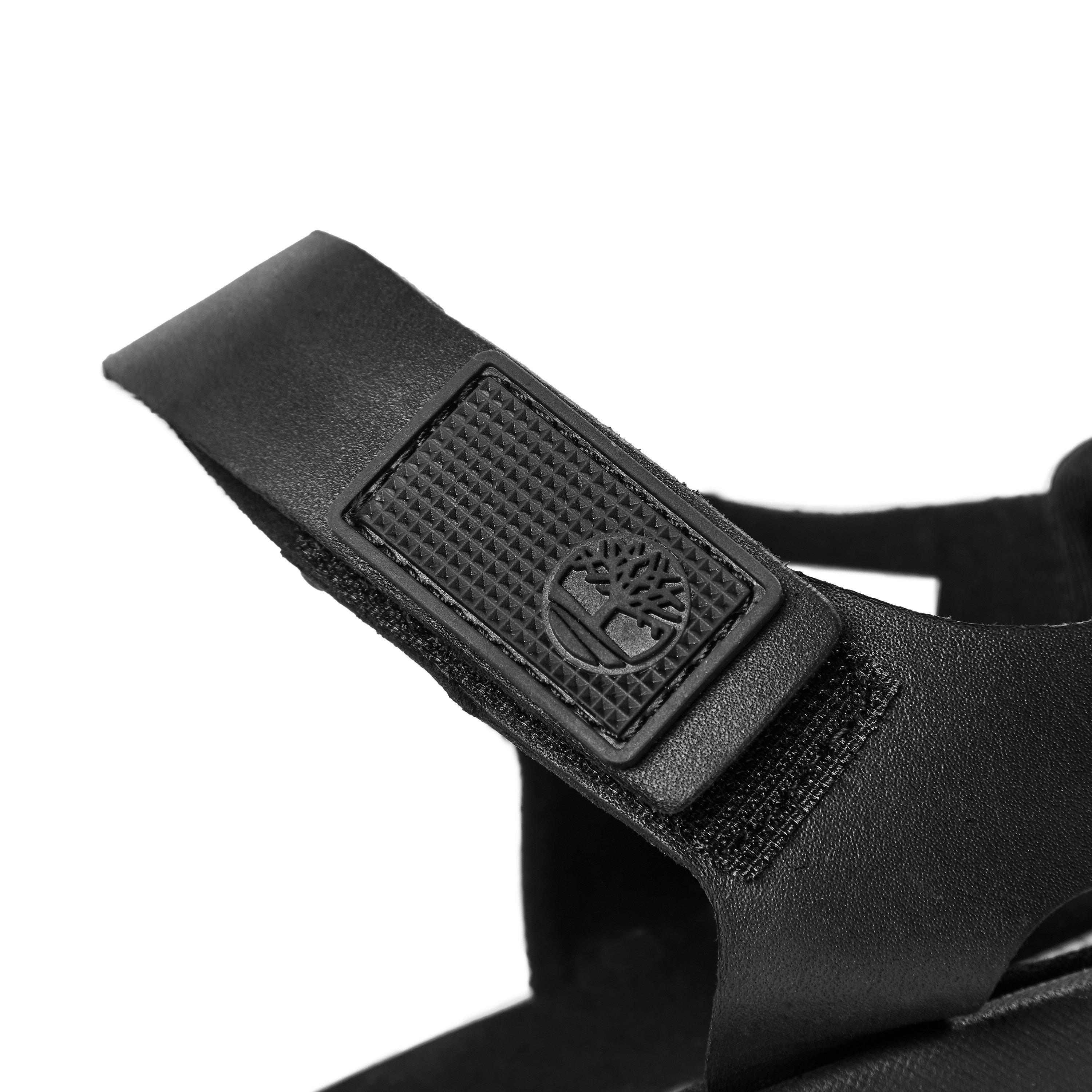 Schwarz - Timberland - Women's Everleigh Black Flatform Sandal - 3