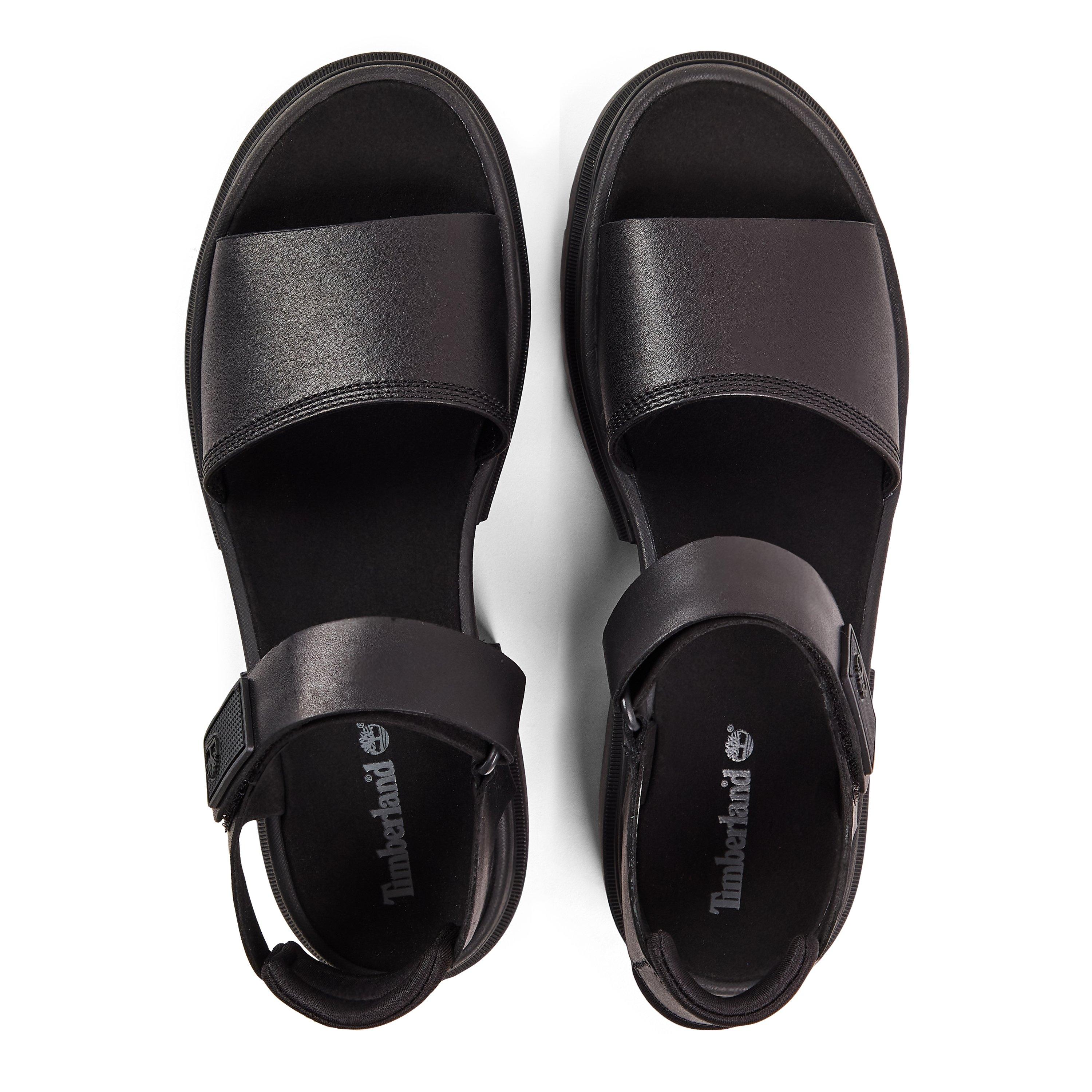 Schwarz - Timberland - Everleigh Backstrap Sandal Black - 3