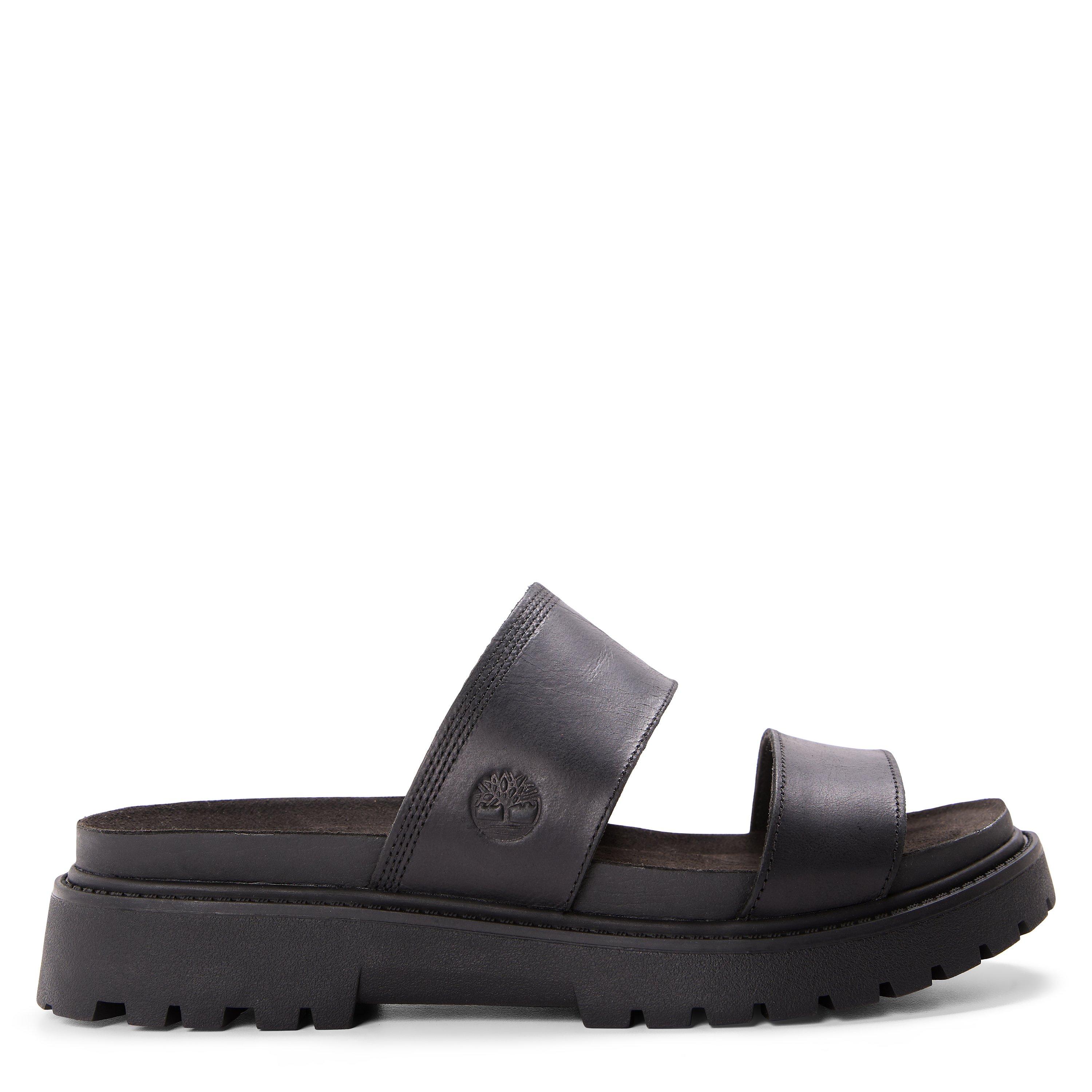Timberland Clairemont Way Slide Sandal Black F