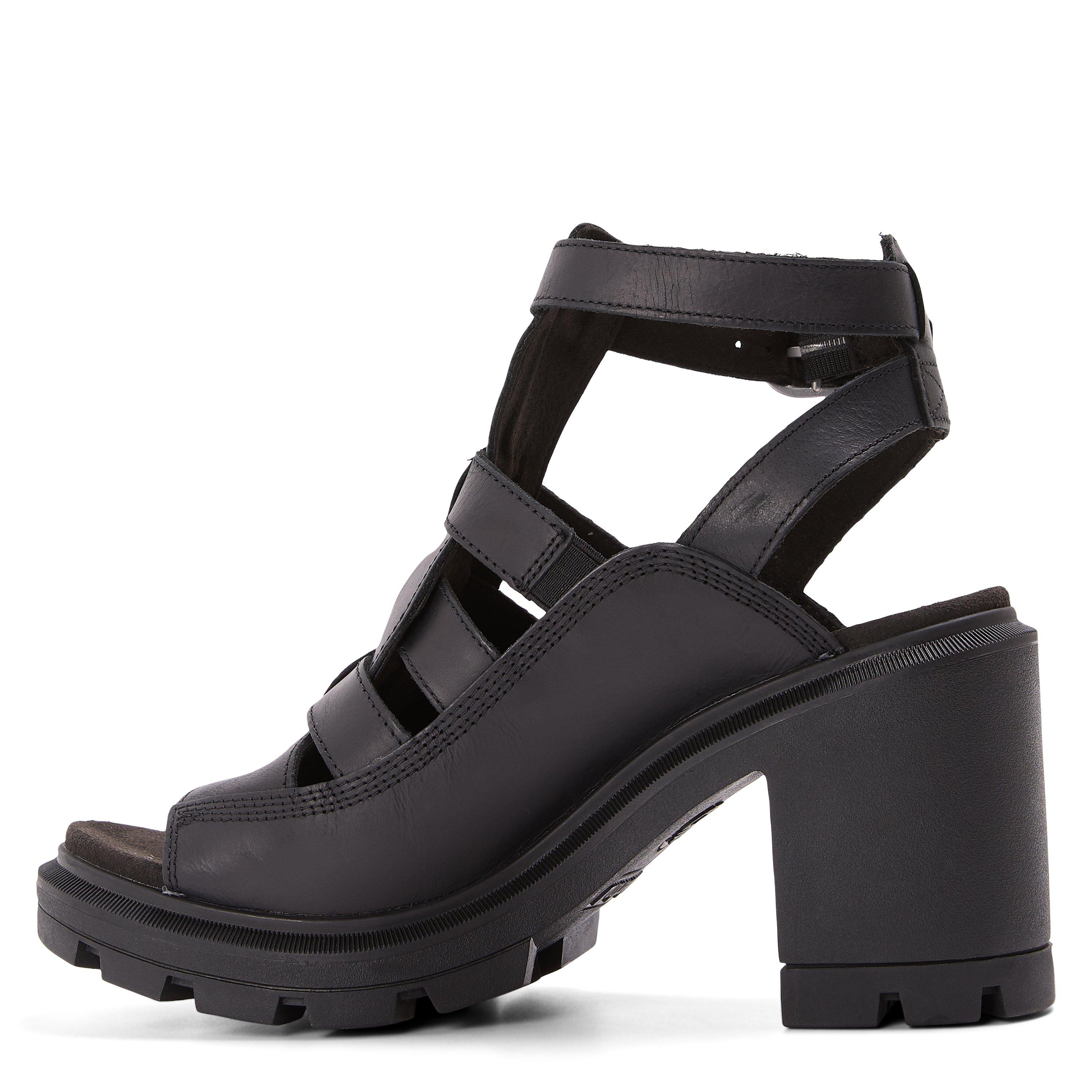 Blk Full Grain - Timberland - Allington Heights Fisherman Sandal - 2