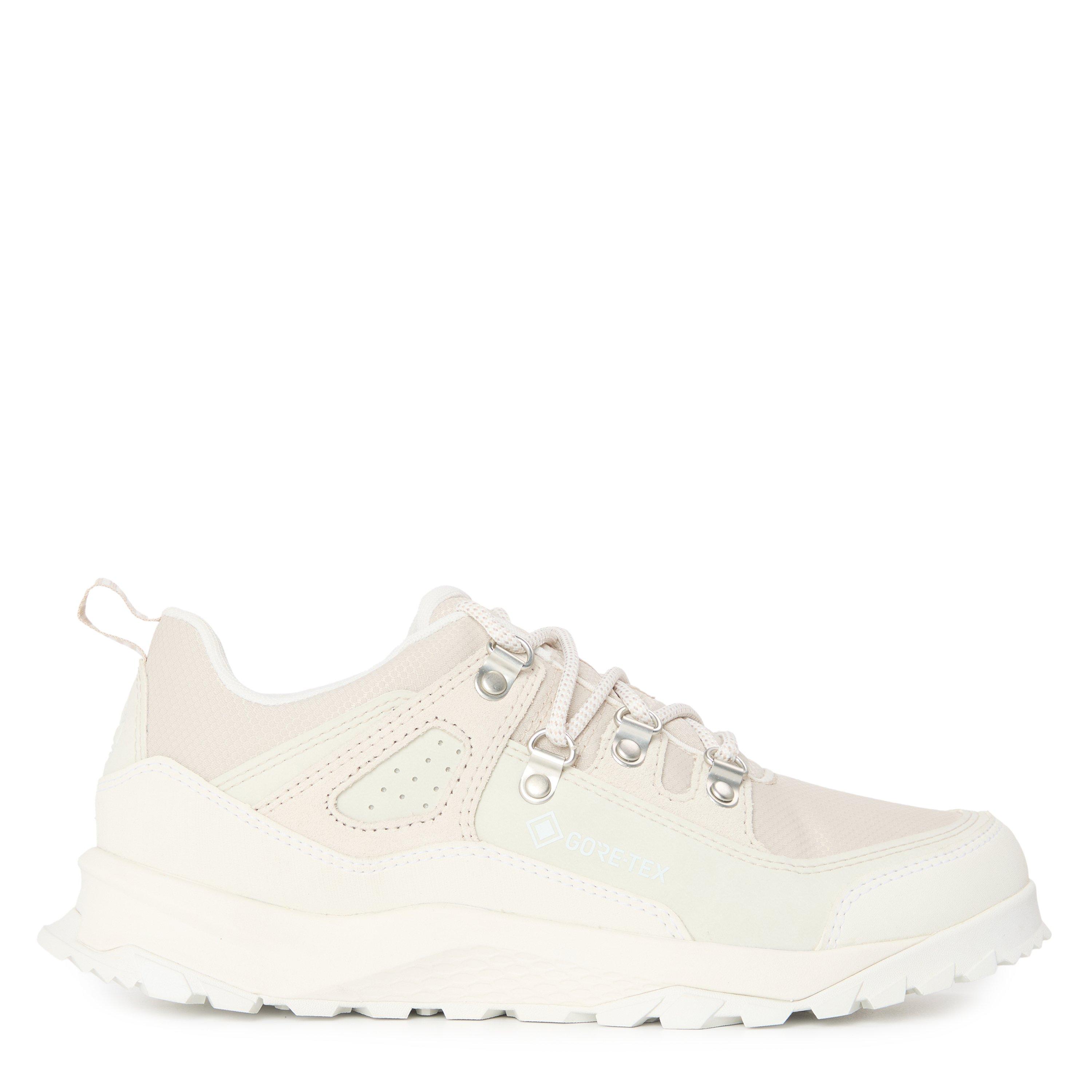 Timberland Women's Low Lace Up Gore-Tex Hiking Boots - White Mesh - 7.5 (41)