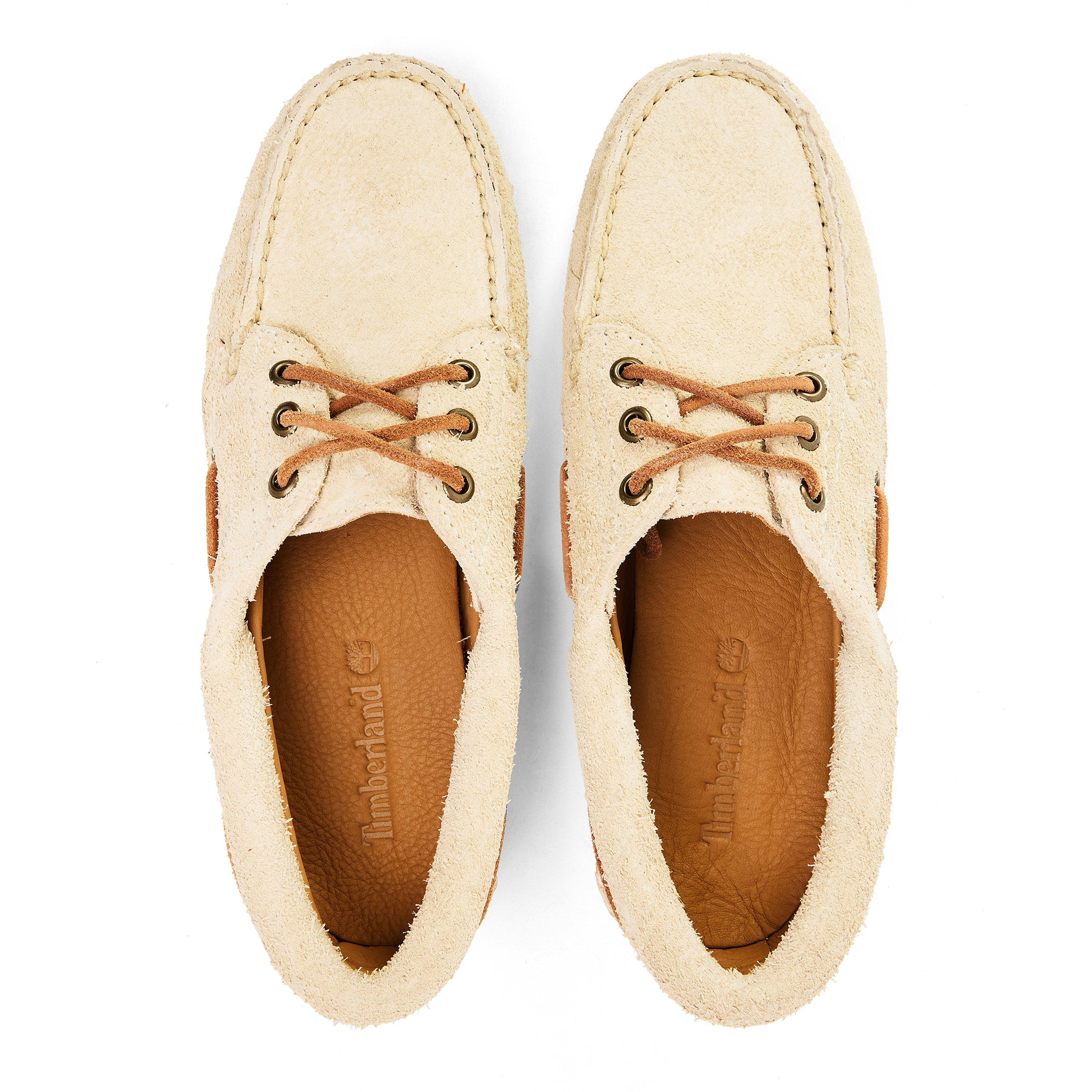 Suede Naturale - Timberland - Timberland Noreen Boat Shoe Natural Suede - 3