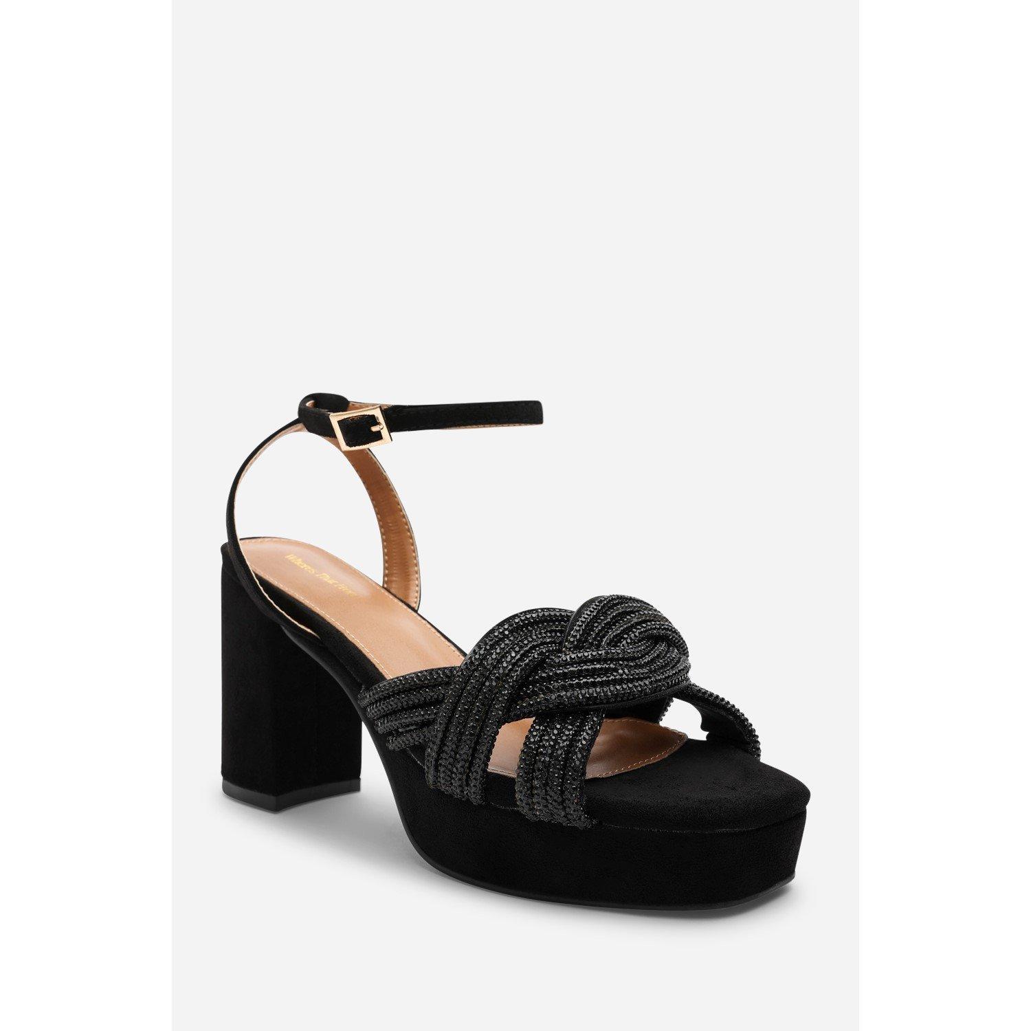 BlackLYSuede - Wheres That From - Where’s Pltfrm Heel Ld99 - 3