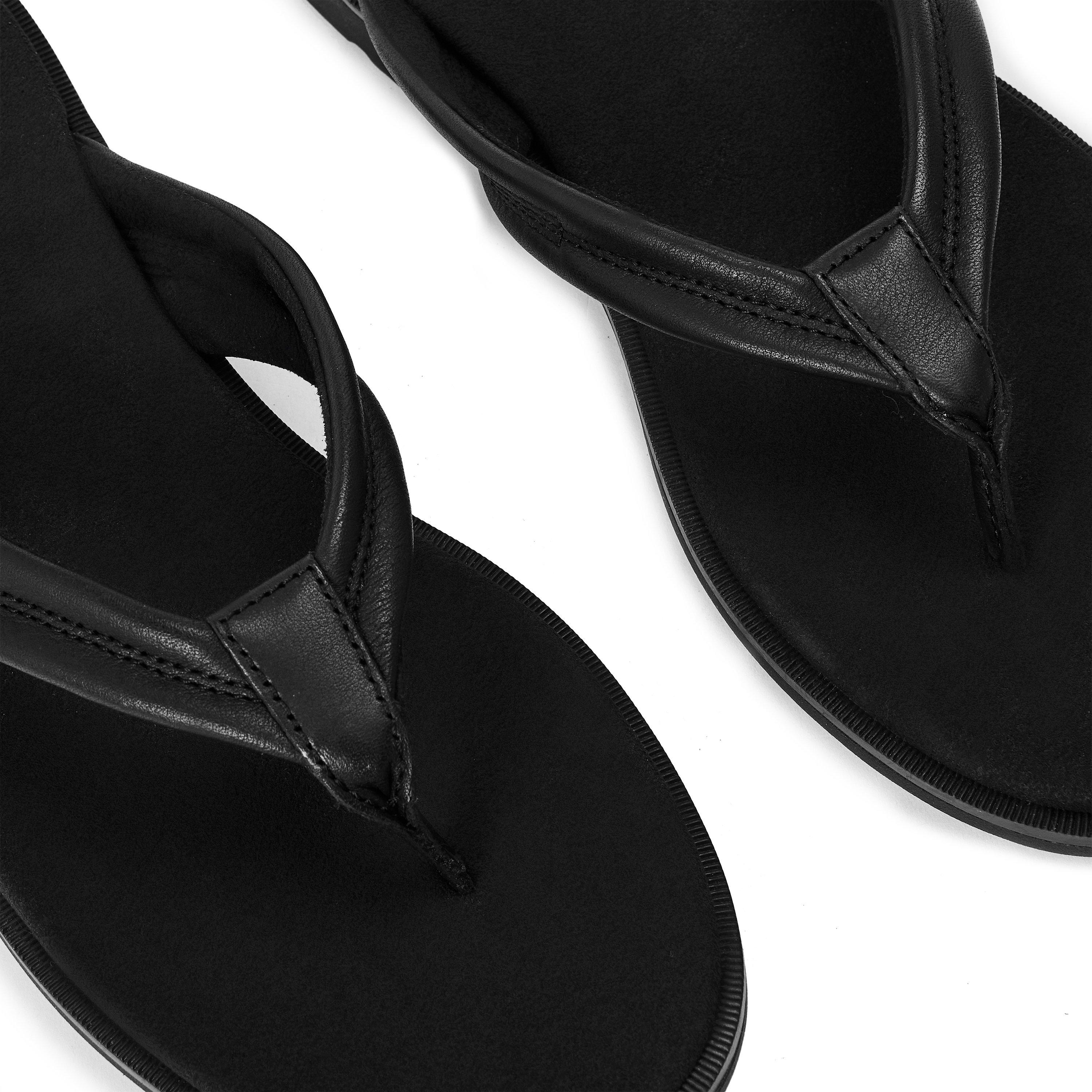 Blk Full Grain - Timberland - Timberland Calista Bay Thong Sandal Black Full - 3