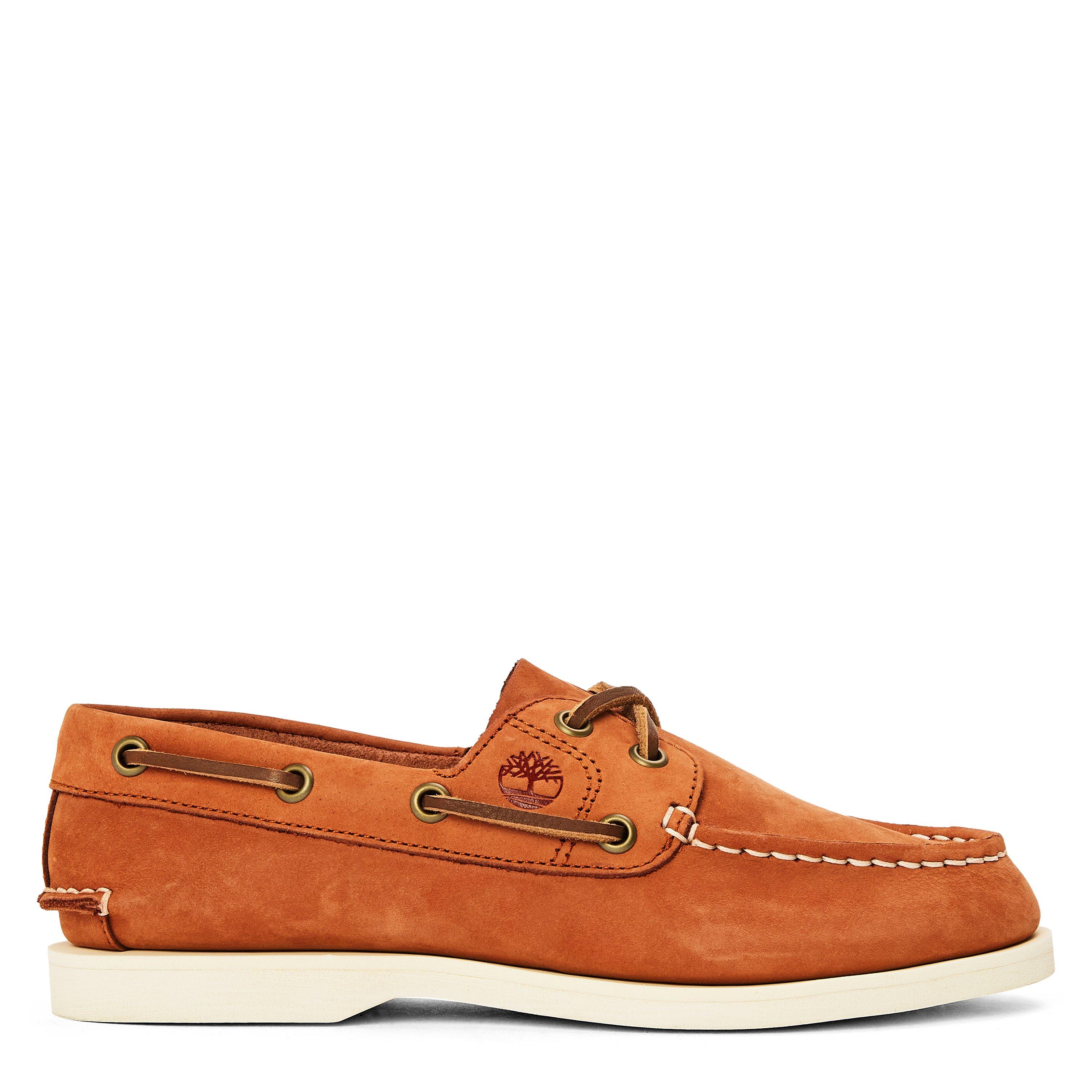 Timberland Women's Boat Shoe Boat Shoes Rust Nubuck - 4 (37)