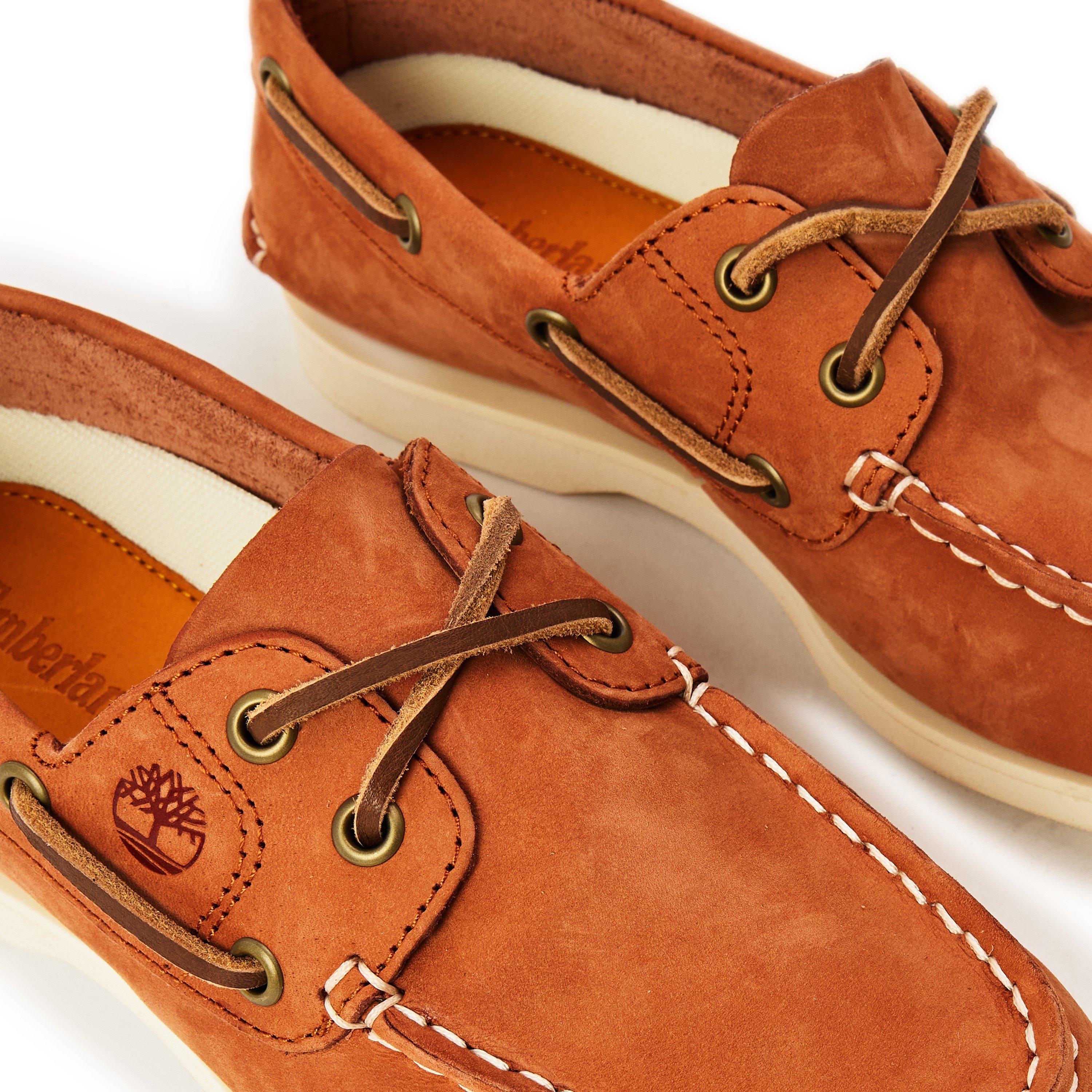 Rost Nubuk - Timberland - Classic Boat Shoe Rust Nubuck - 3