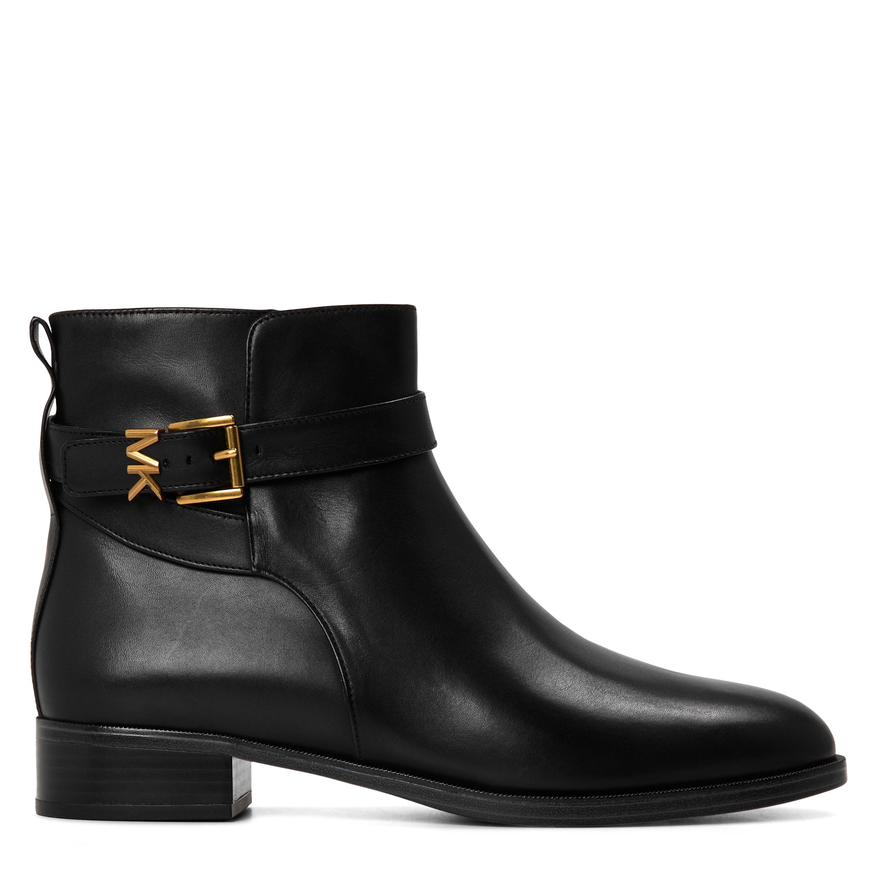 Black - MICHAEL Michael Kors - Women's Rachel Ankle Heeled Boots - 1