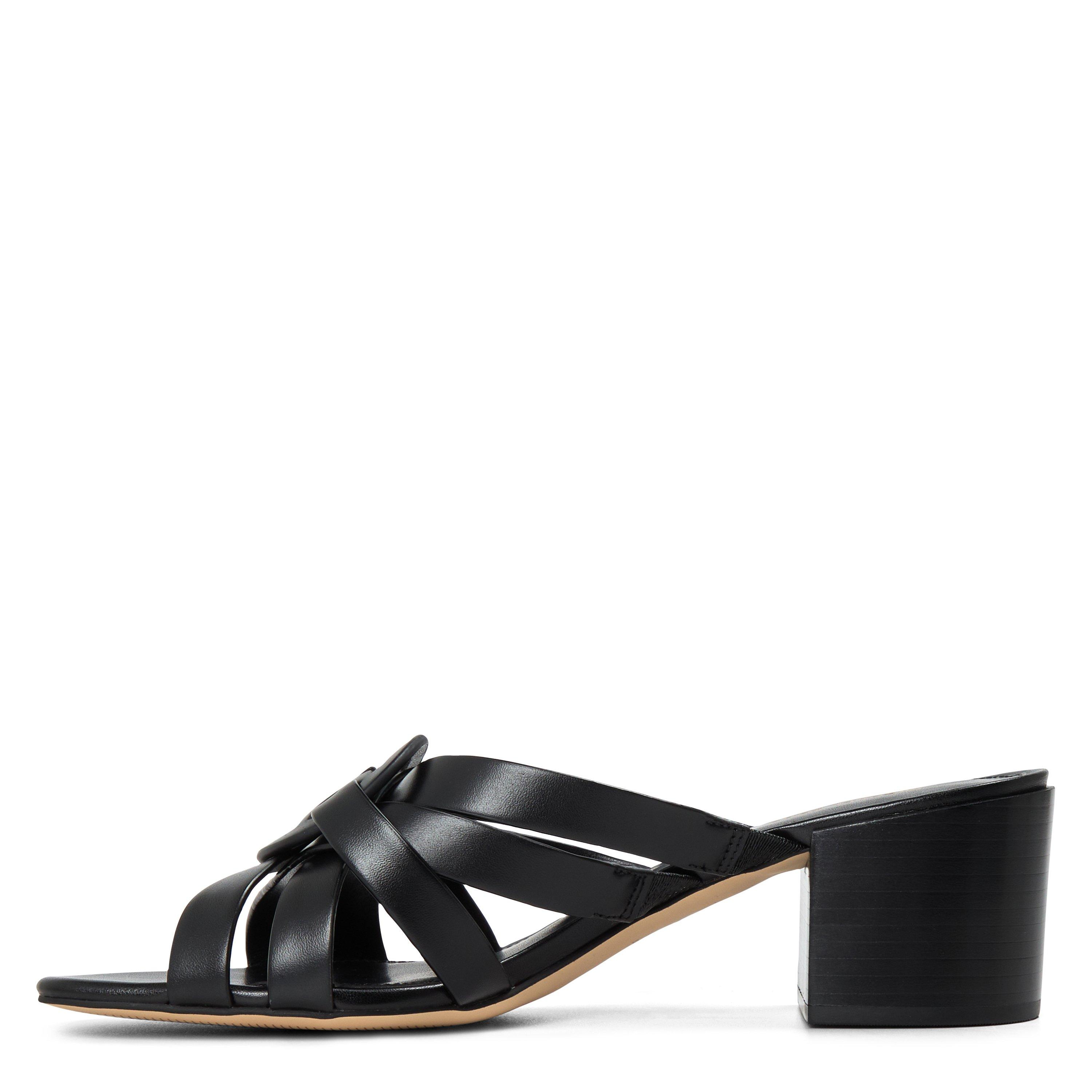 Black - MICHAEL Michael Kors - Women's Erika Mid Mule Heeled Sandals - 2