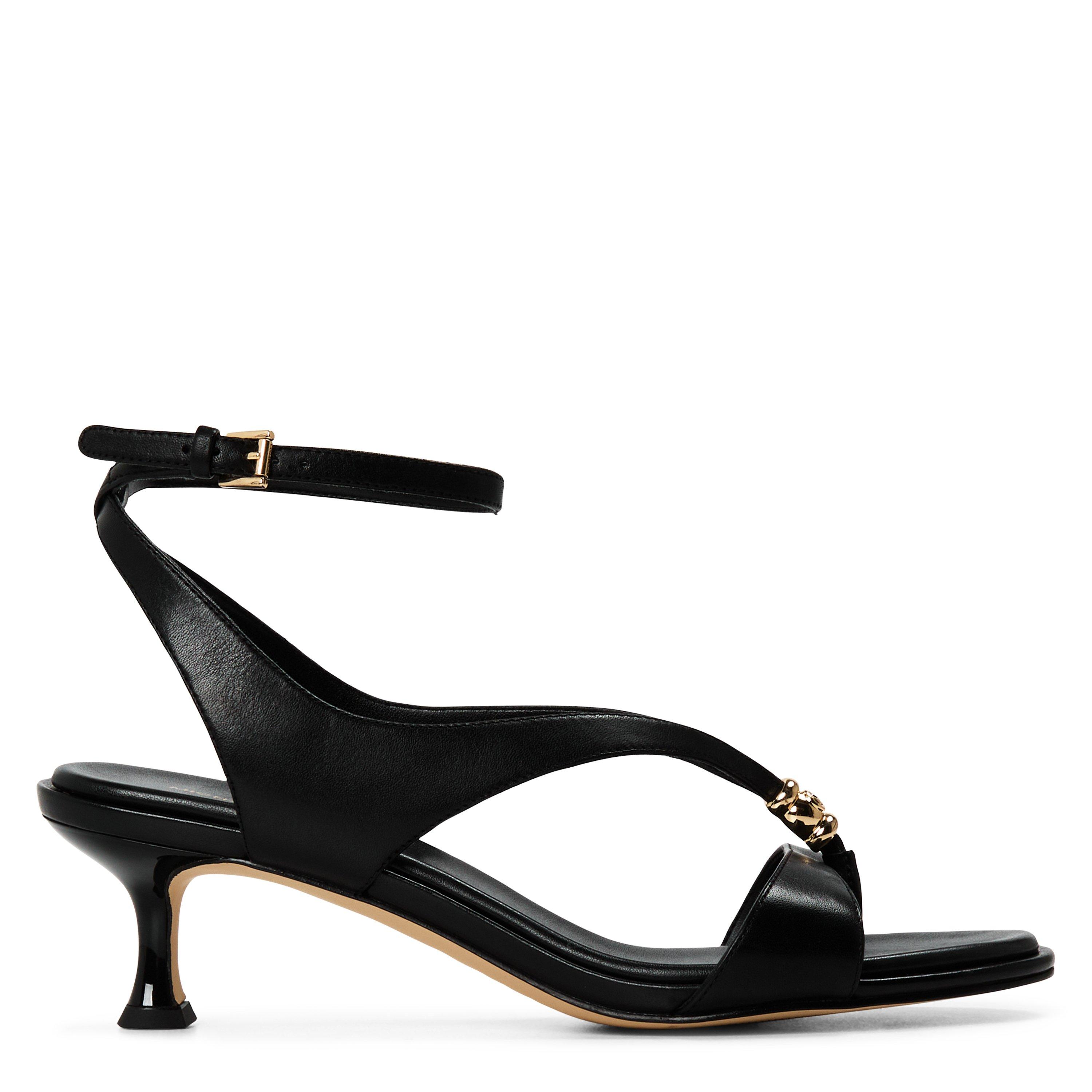 Black - MICHAEL Michael Kors - Women's Cherie Heeled Sandals - 1