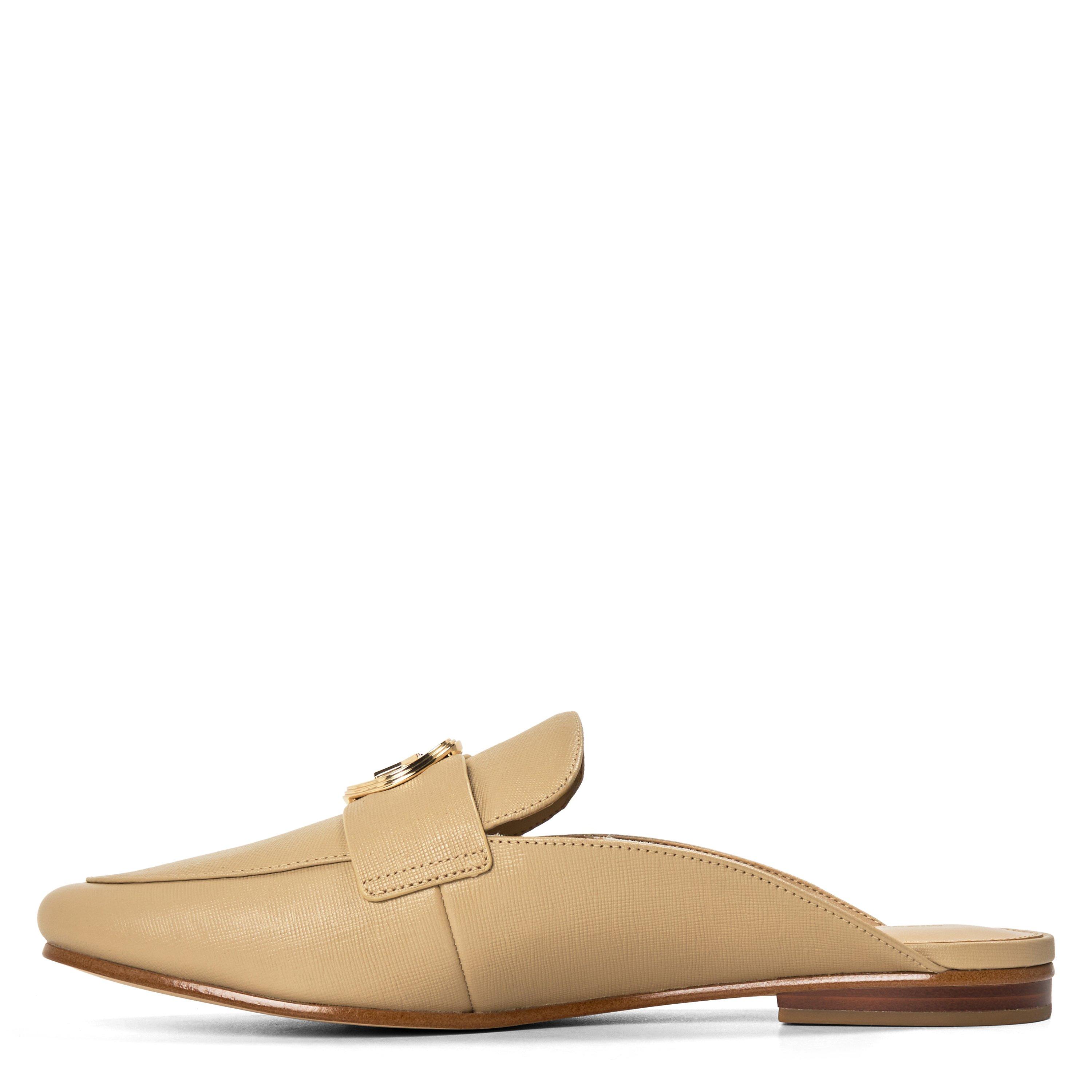 Cream - MICHAEL Michael Kors - Women's McKenzie Mule Flat Mules - 2