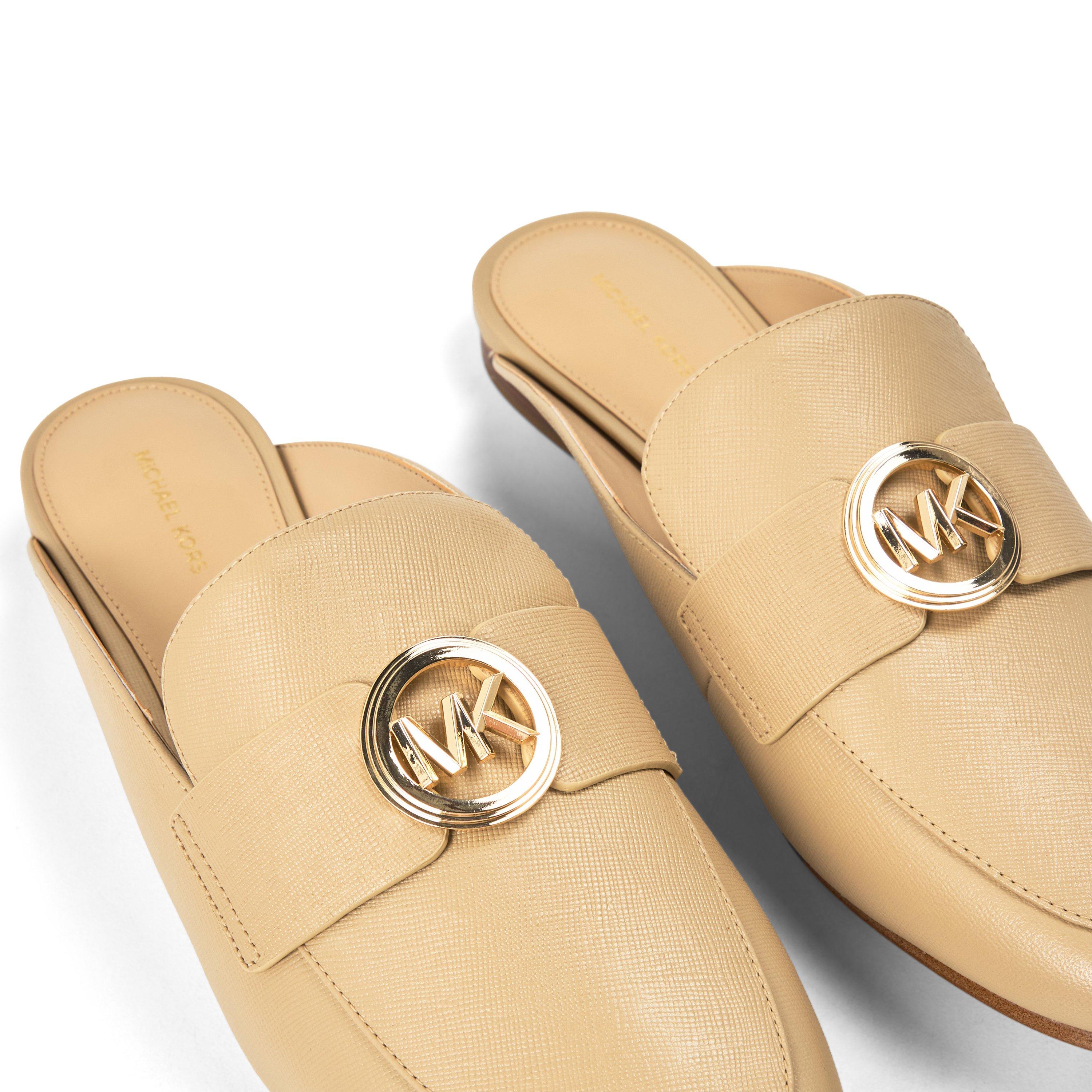 Cream - MICHAEL Michael Kors - Women's McKenzie Mule Flat Mules - 3