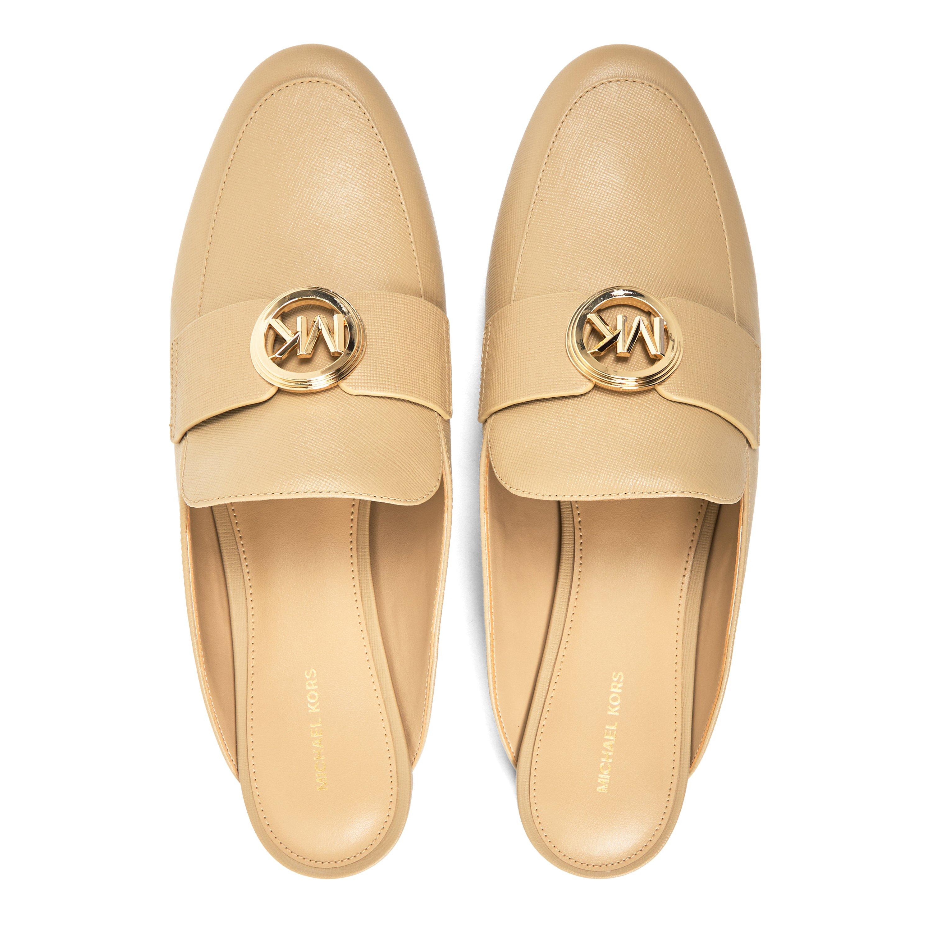 Cream - MICHAEL Michael Kors - Women's McKenzie Mule Flat Mules - 4