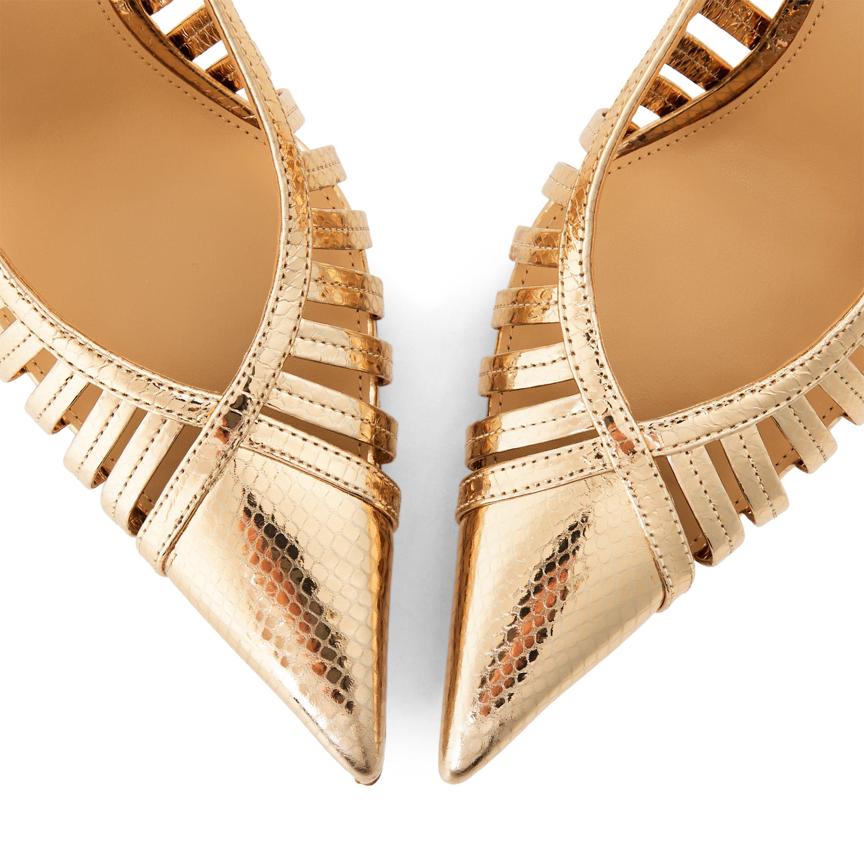 Pale Gold - MICHAEL Michael Kors - Women's Adriana 105 Slingbacks - 3