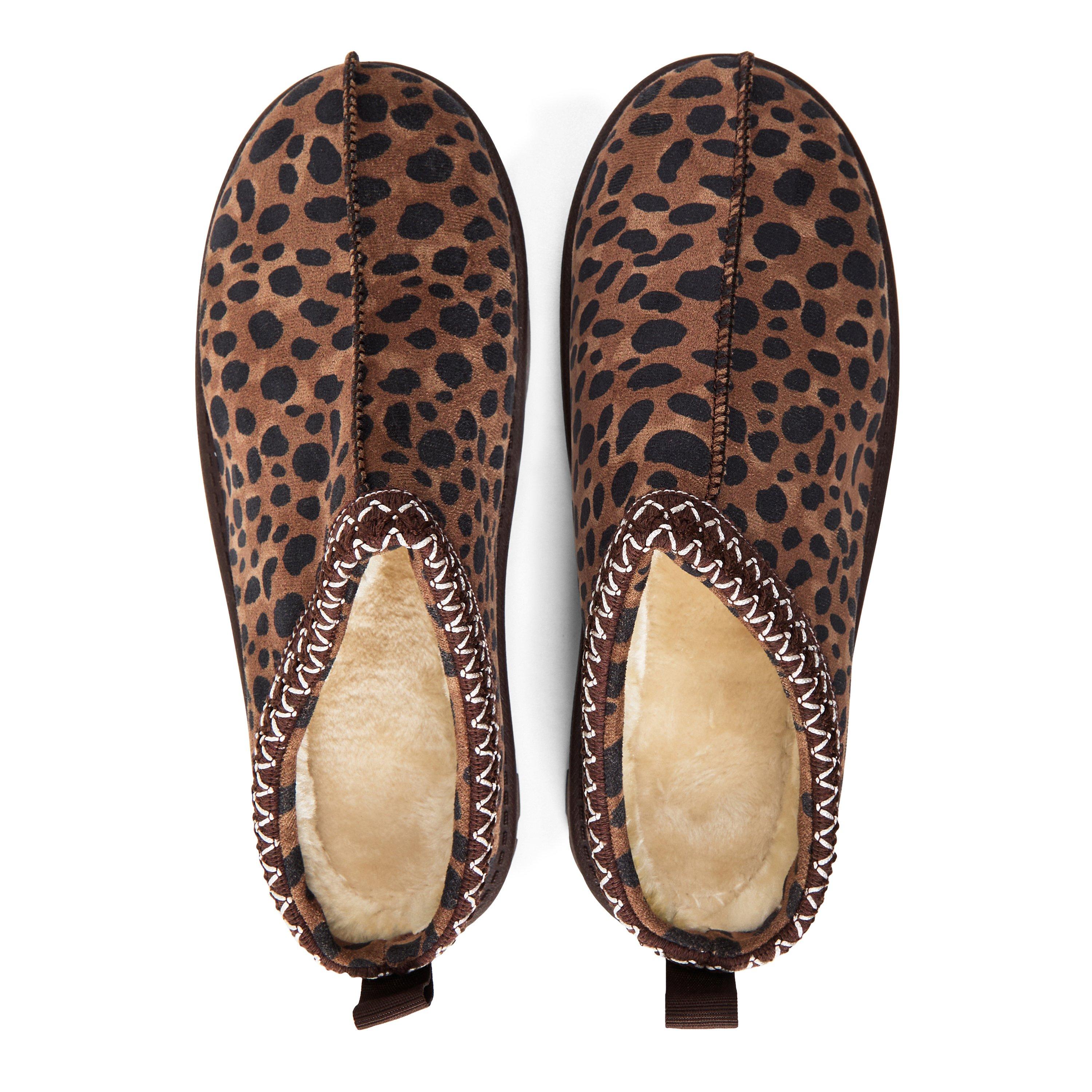 Dk Brown/Leo - Wheres That From - Where’s Aztec Detail Faux Fur Lining Mini Boots - 6