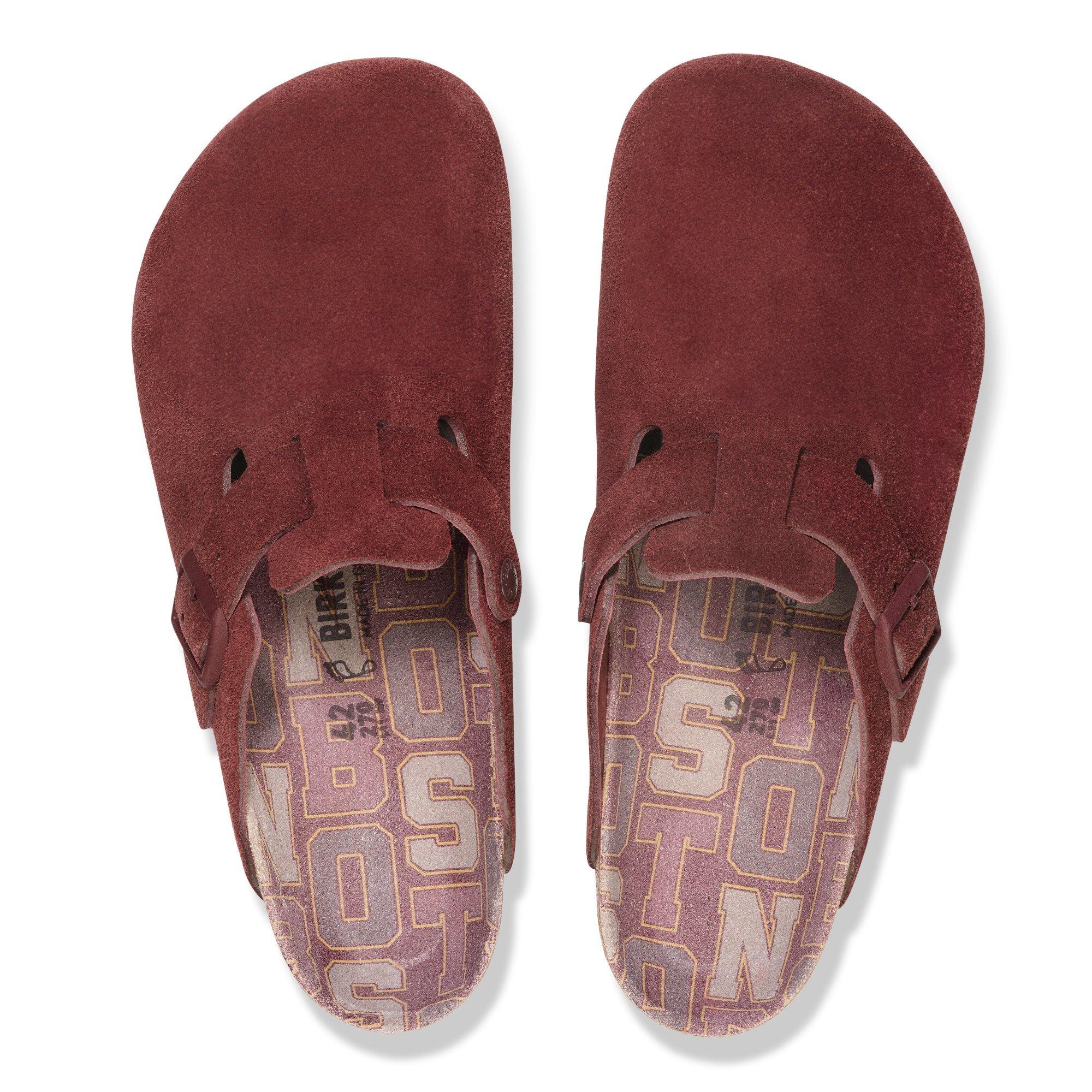 Red - Birkenstock - Bstk Boston Clogs Na Ld64 - 3