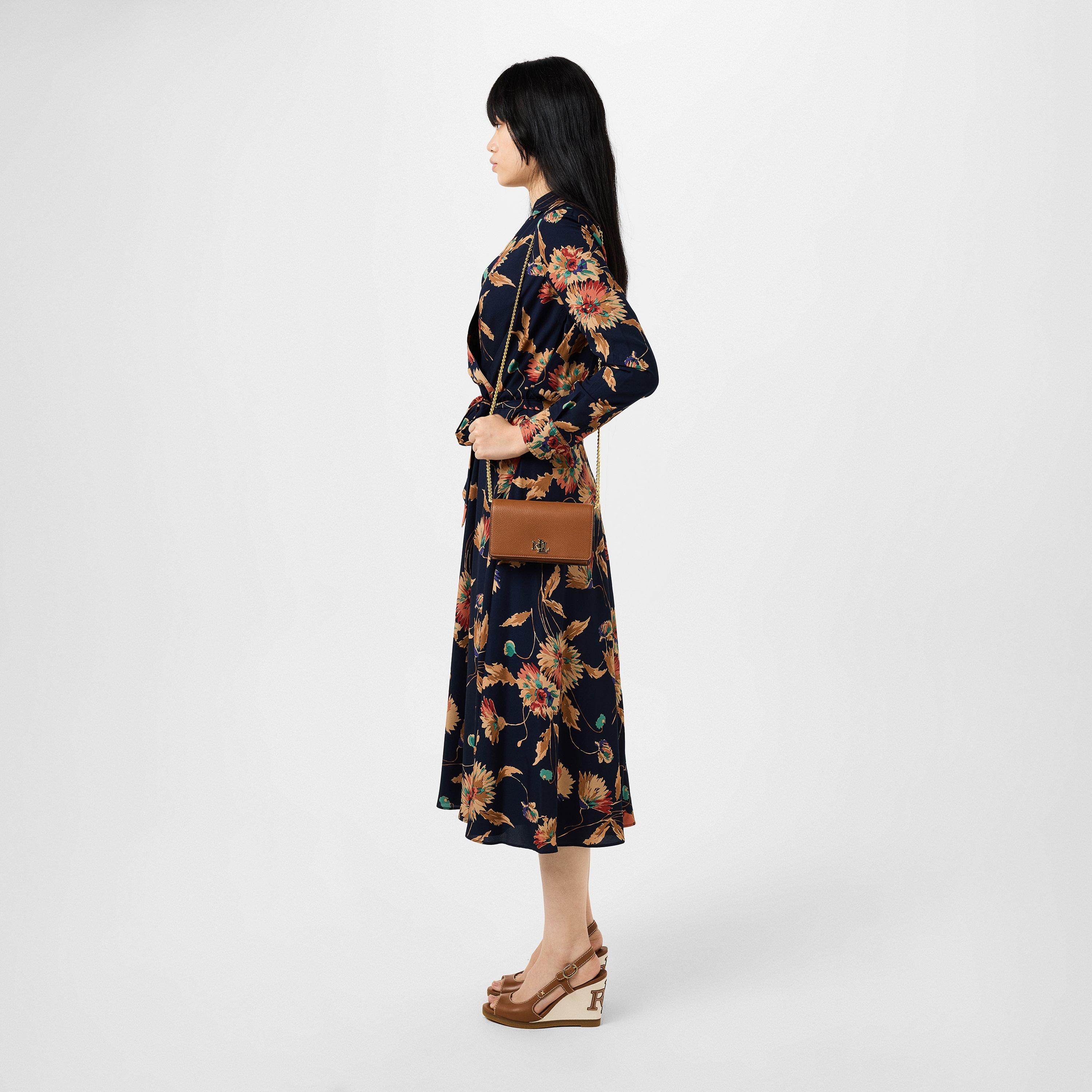 Deep Saddle Tan - Lauren by Ralph Lauren - Roni Wedge Heels - 6