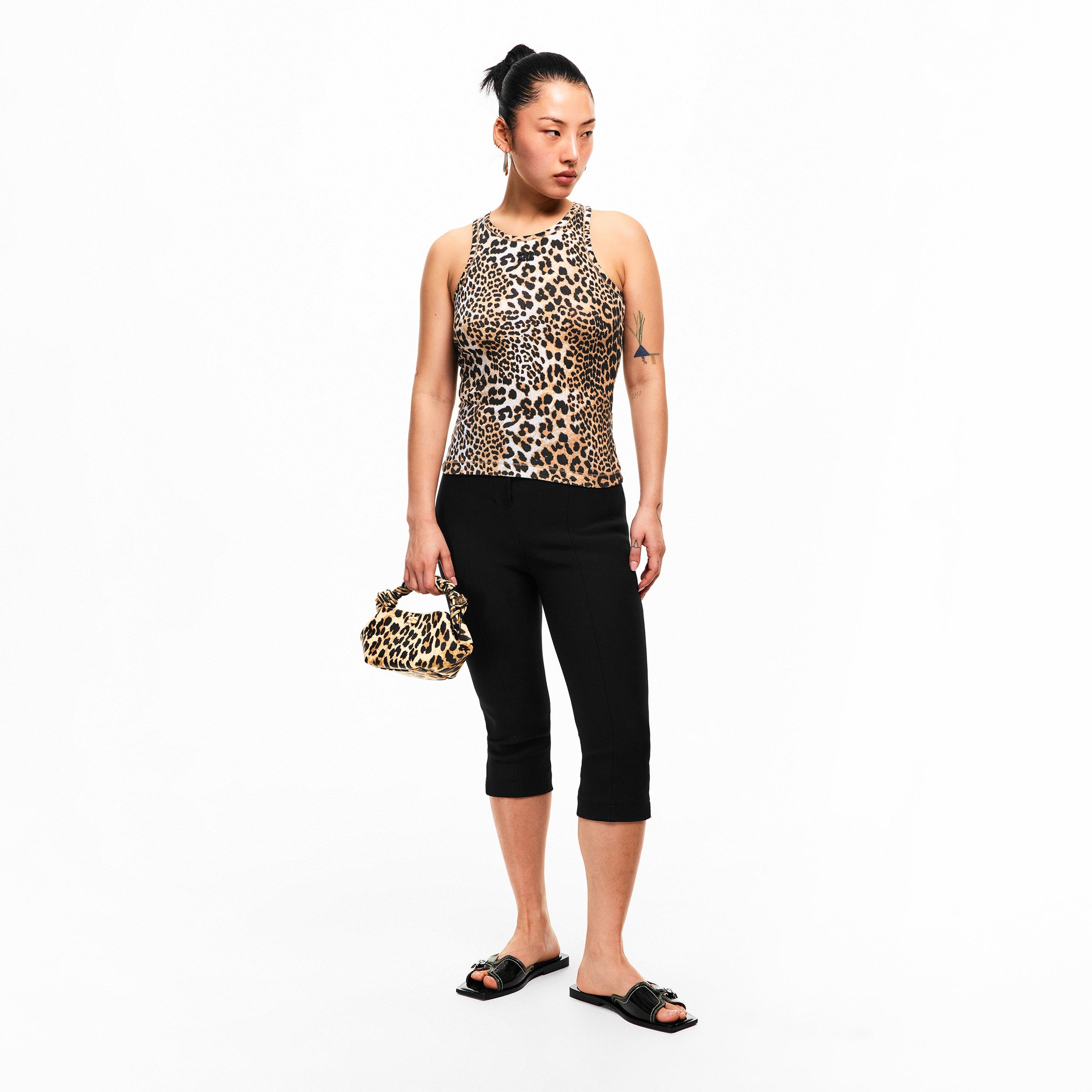 Black - Ganni - Women's Flat Sandals - 6