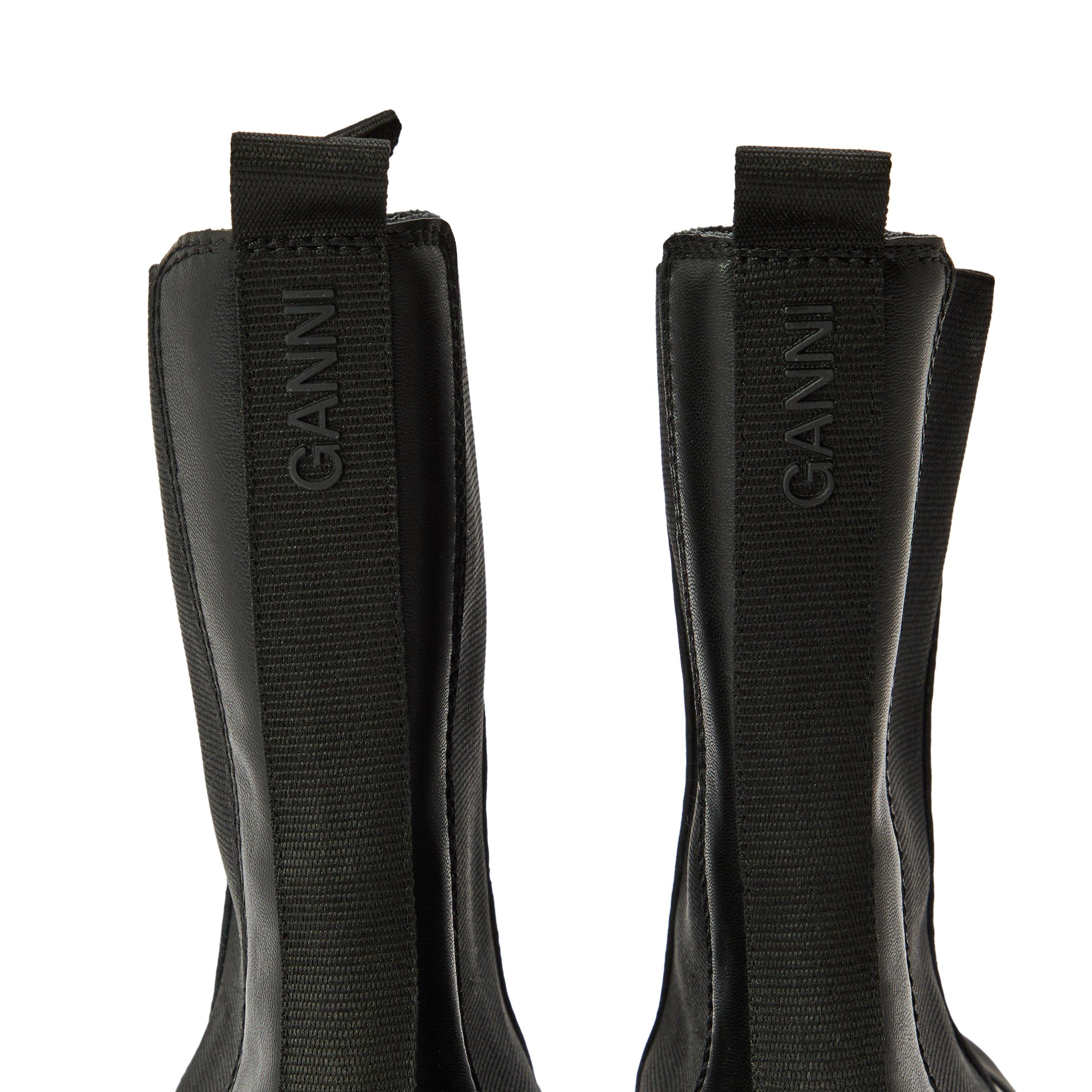 Black - Ganni - Ganni Mid Chels Boot Ld62 - 3