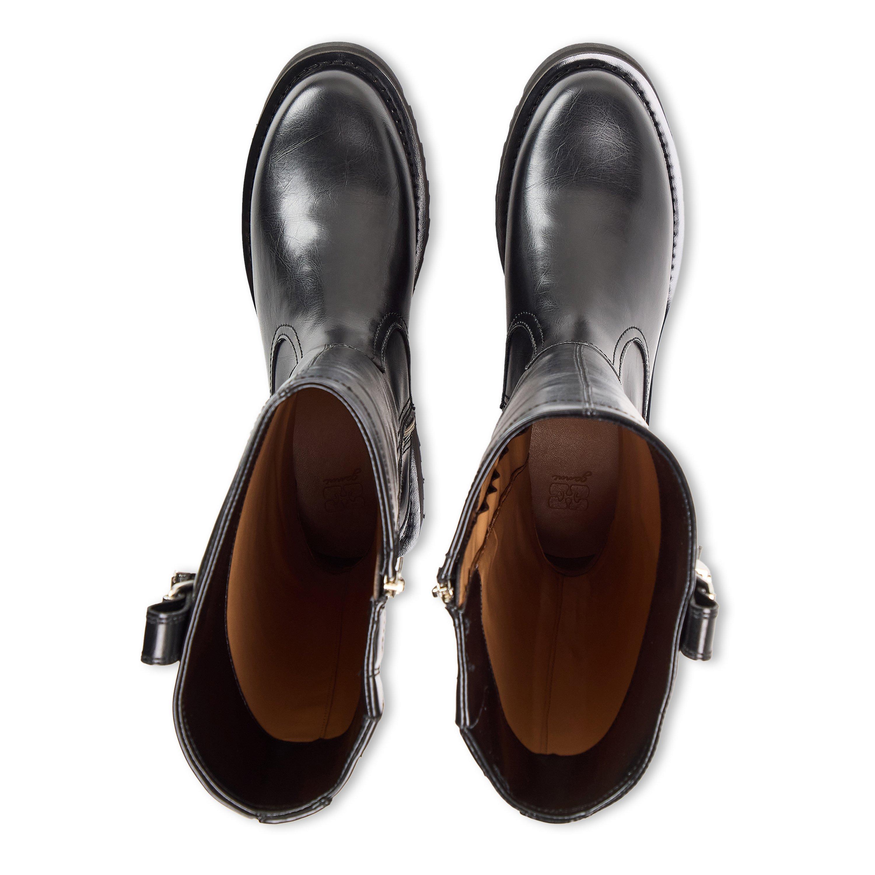 Black - Ganni - Ganni High Boot Crin Ld62 - 4