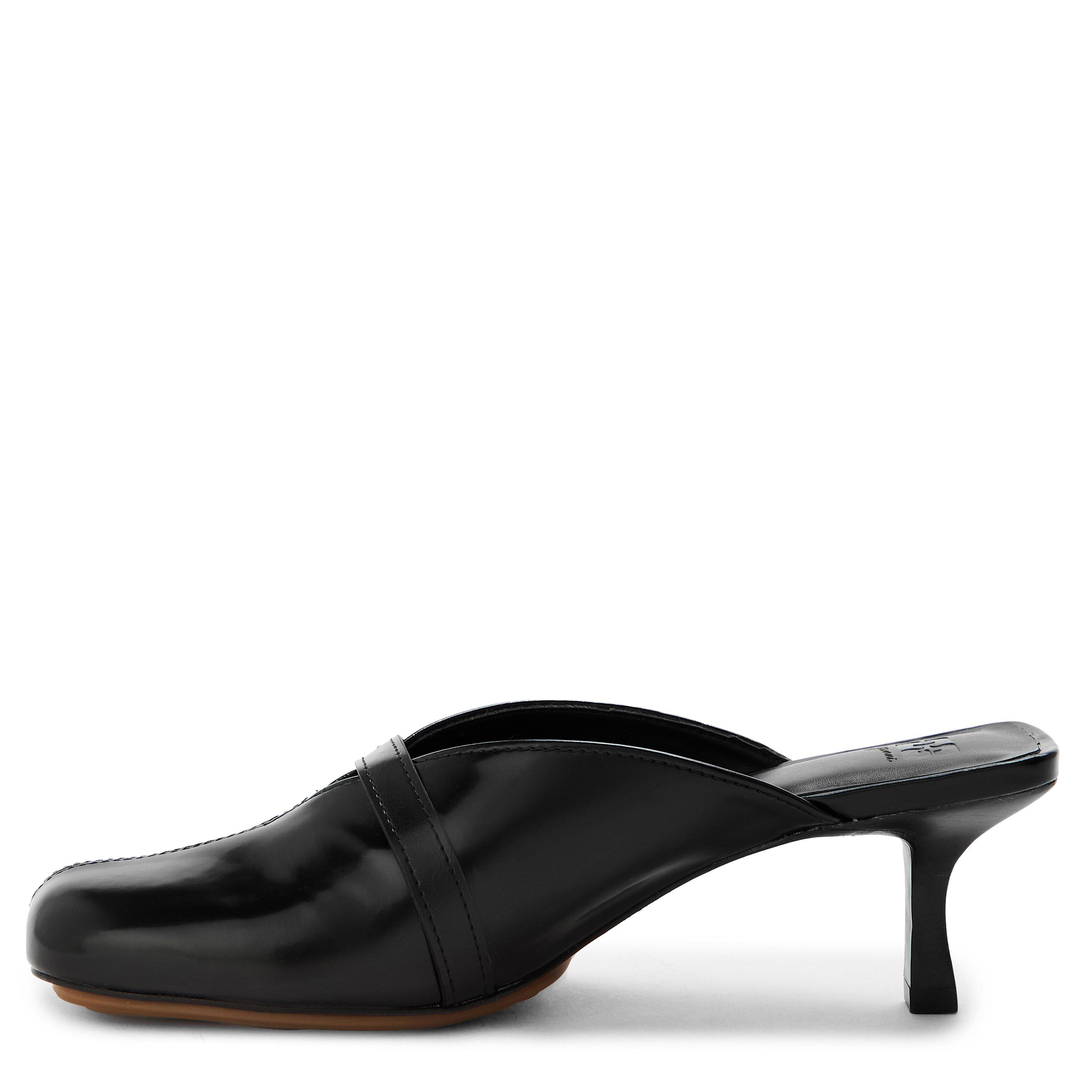 Black - Ganni - Ganni Heeled Mule Ld62 - 2
