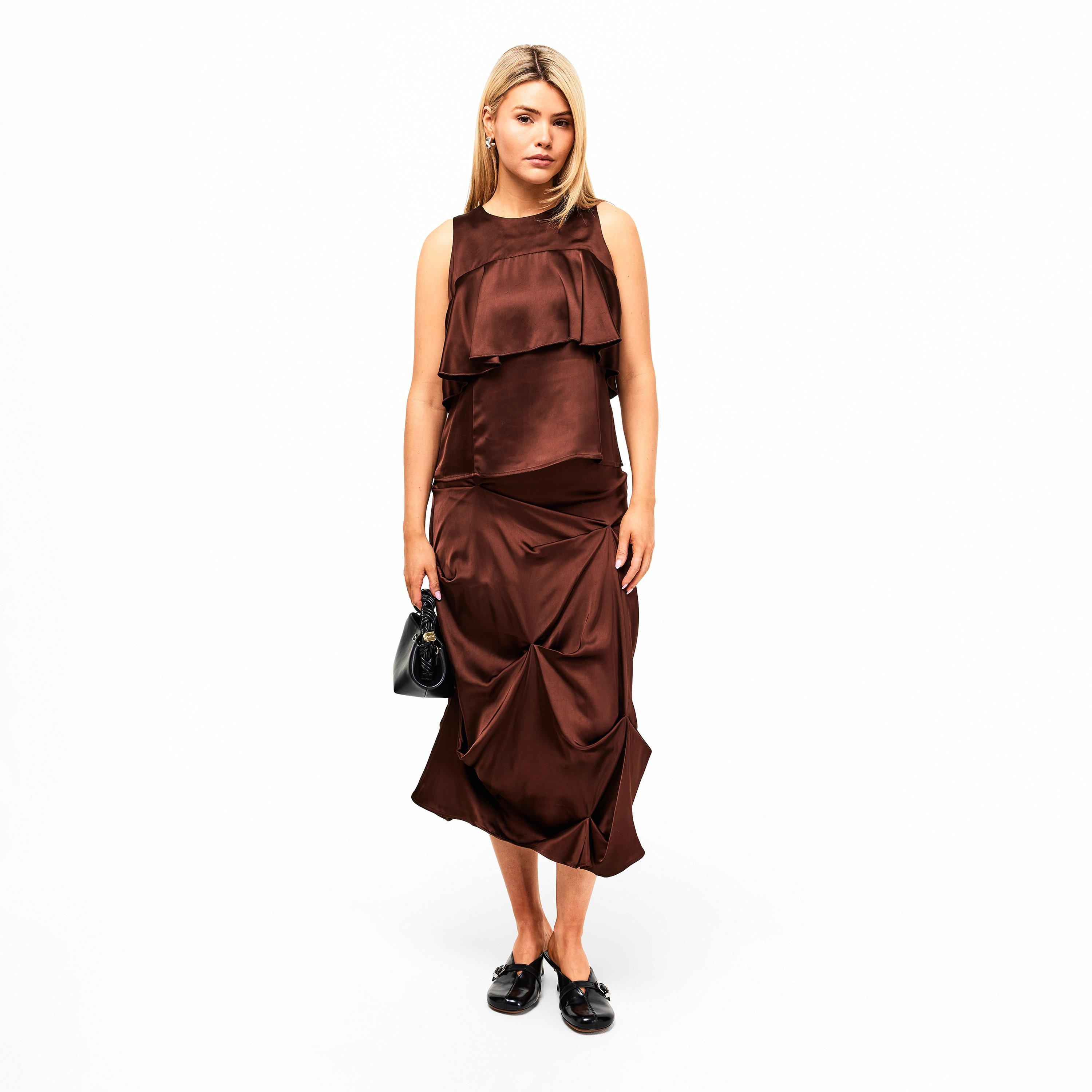 Black - Ganni - Women's Heeled Mules - 6