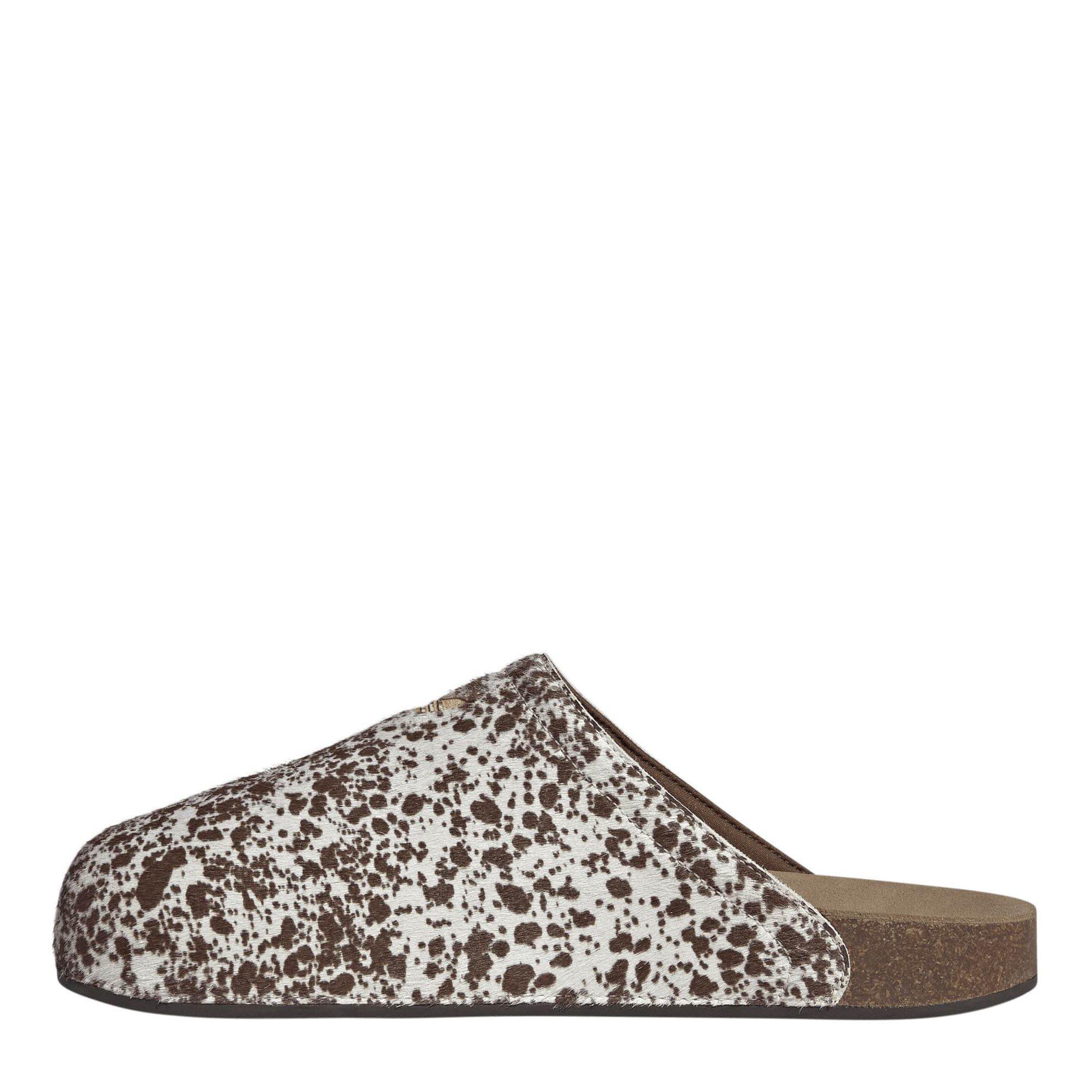 White/Brown - adidas Originals - Women's AdiMule OG Leather Clogs - 2