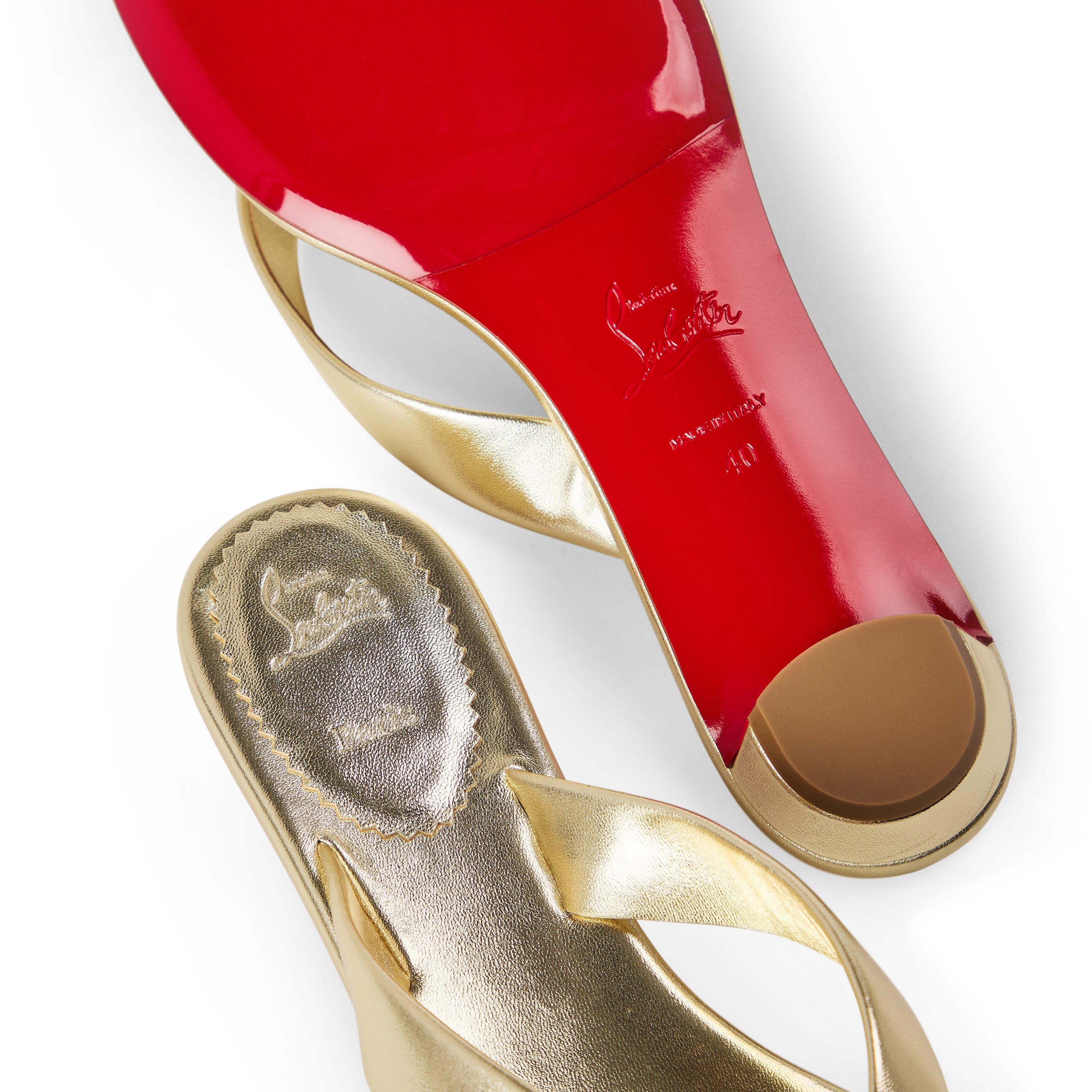 Platine - Christian Louboutin - Chr Miss Z Thong Ld64 - 3