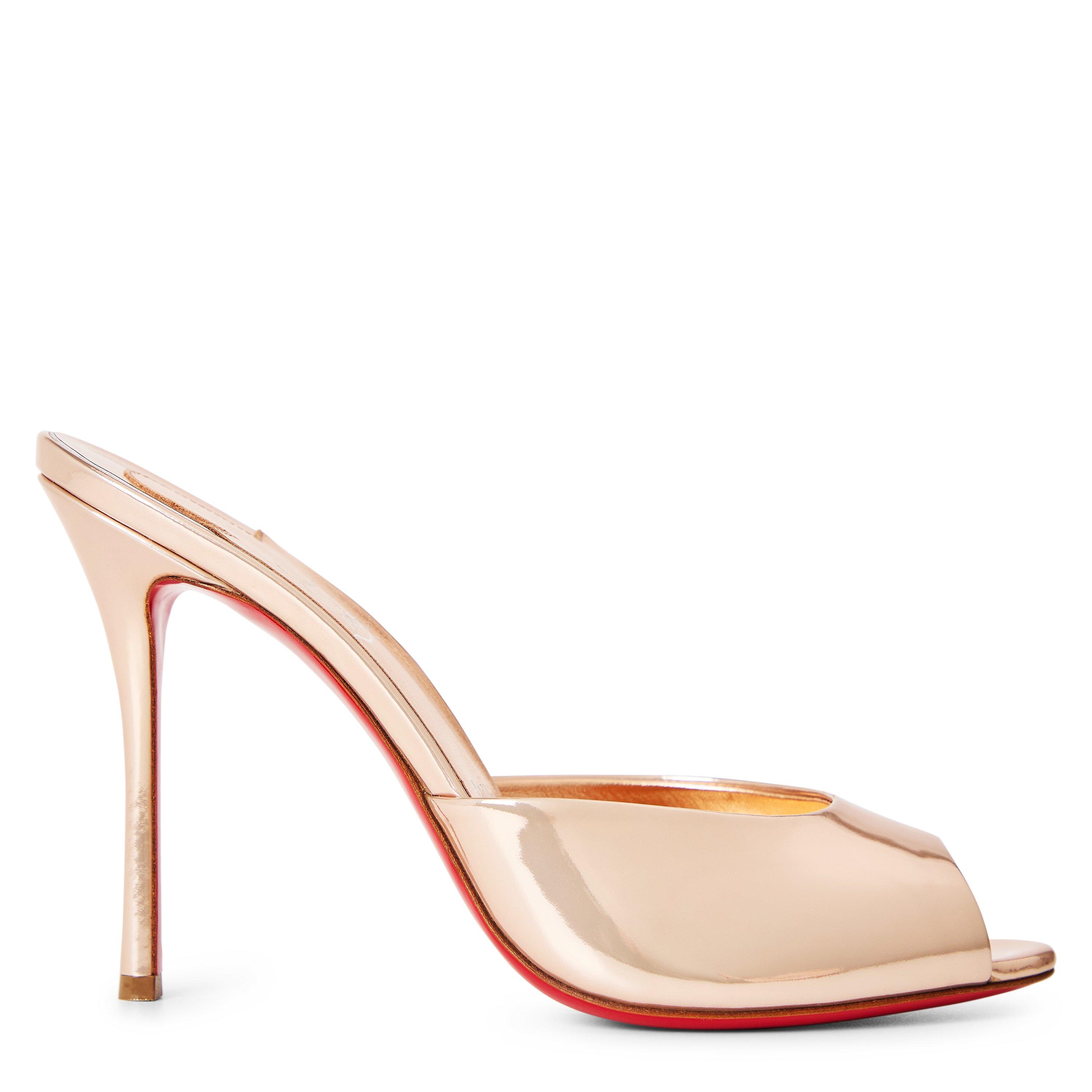 Leche - Christian Louboutin - Women's Me Dolly 100 Heeled Sandals - 1