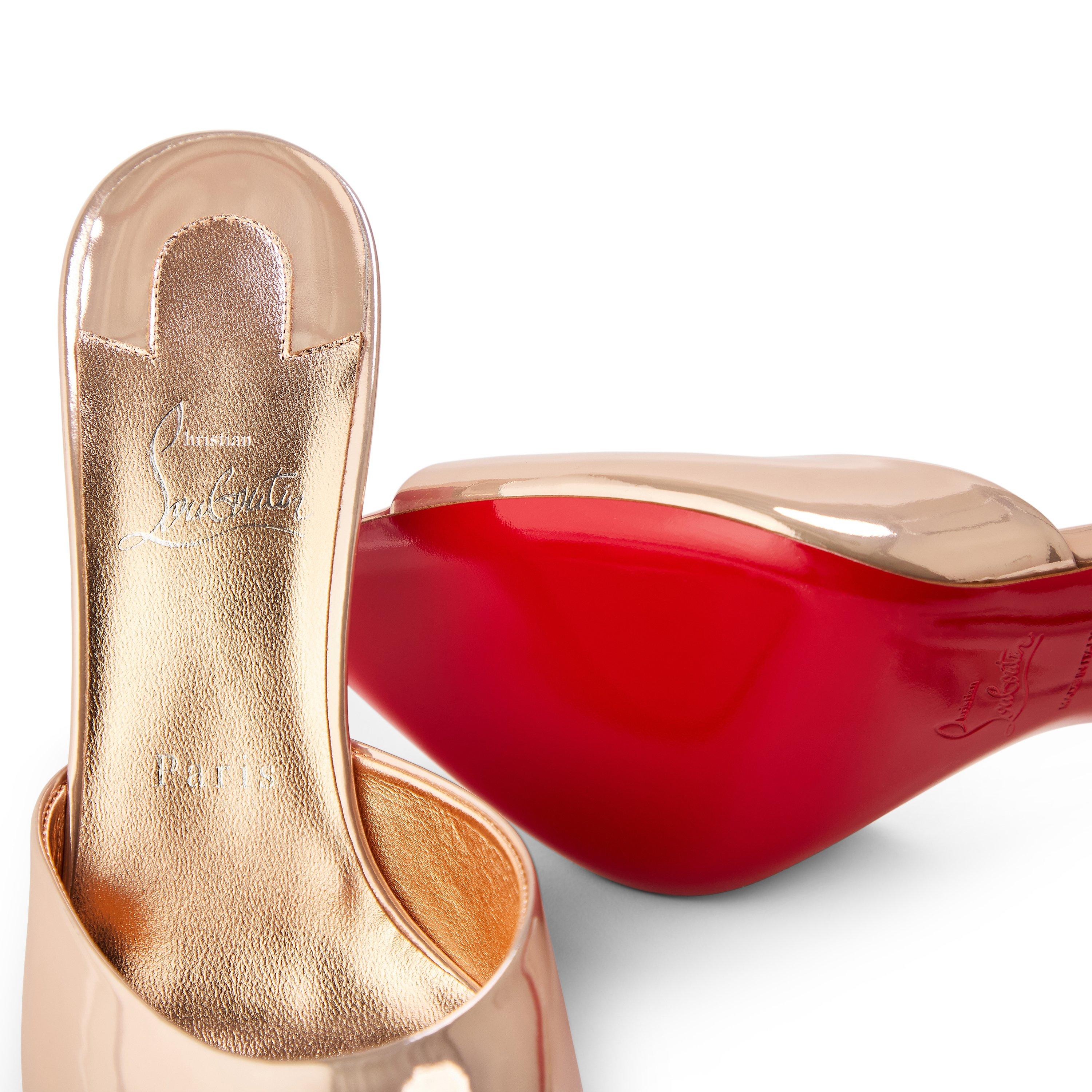 Leche - Christian Louboutin - Women's Me Dolly 100 Heeled Sandals - 4