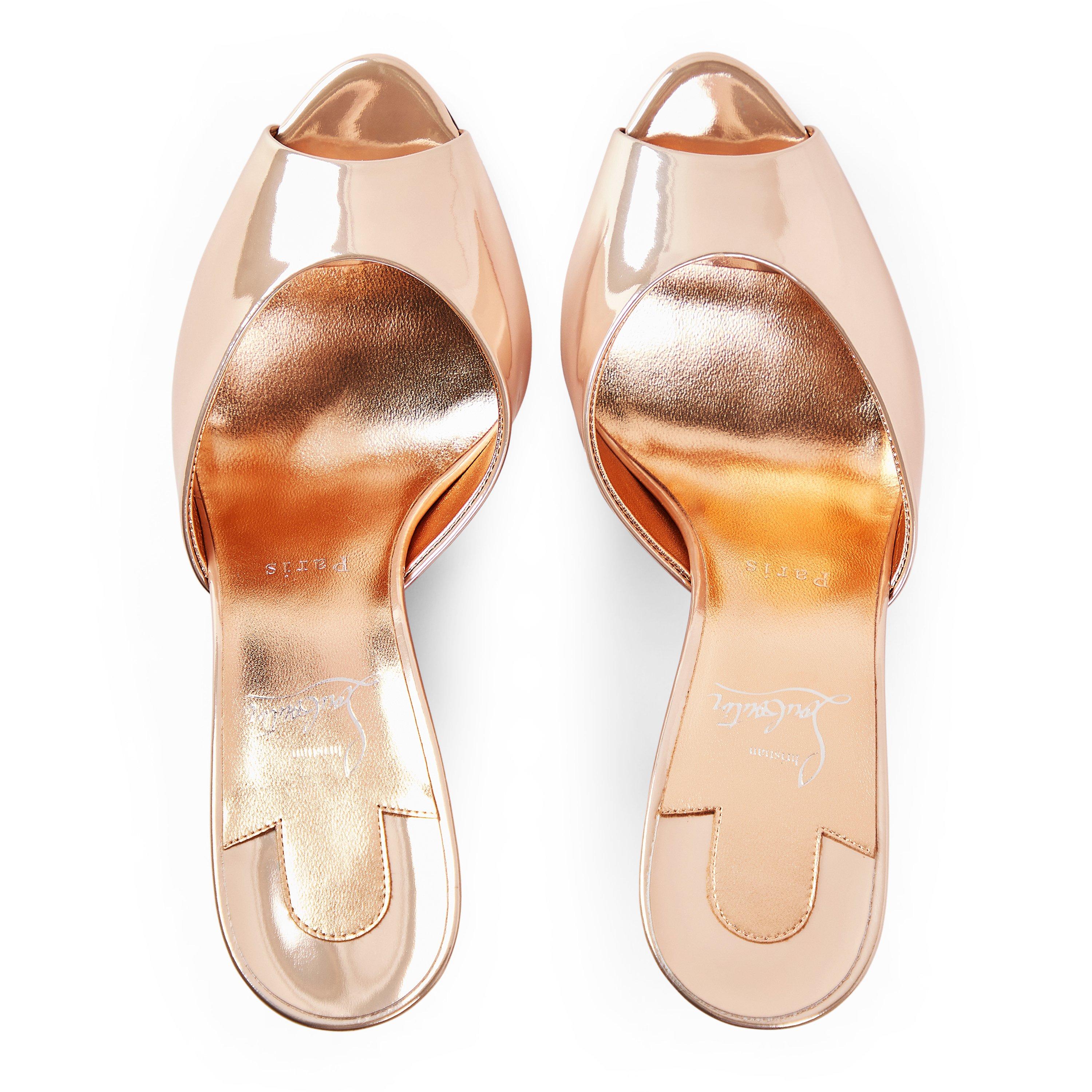 Leche - Christian Louboutin - Women's Me Dolly 100 Heeled Sandals - 5