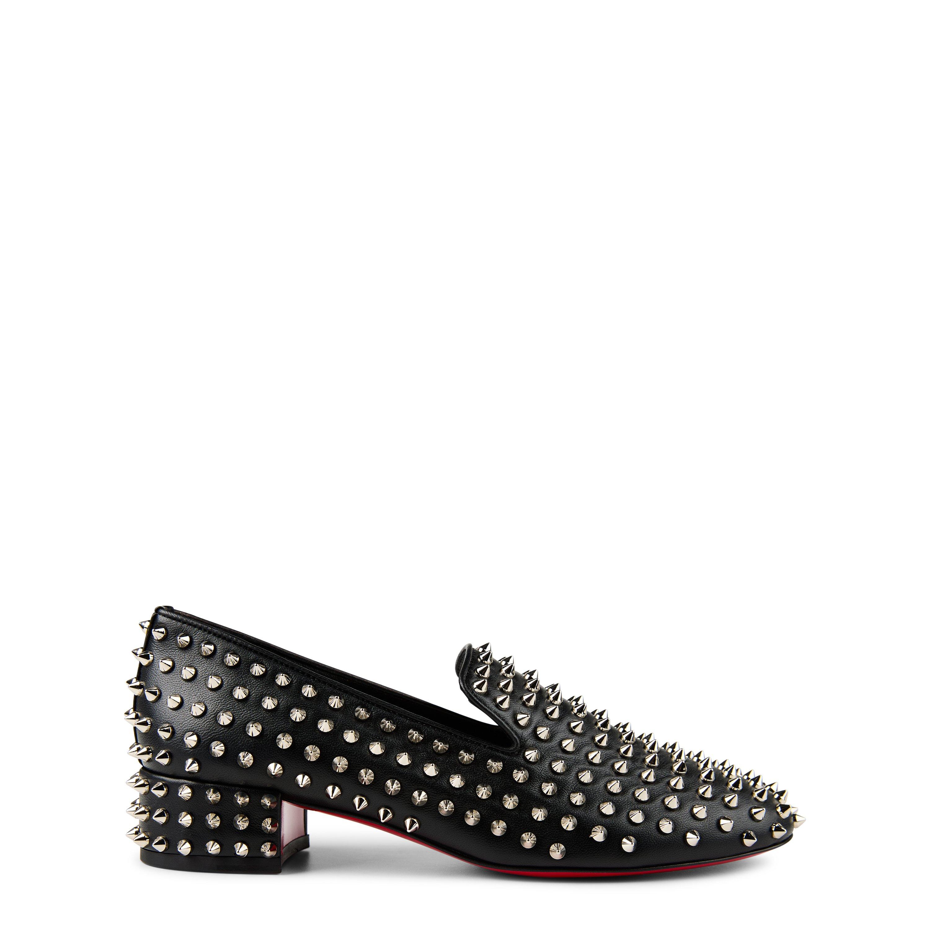 Black - Christian Louboutin - Spikeasy 30mm Loafers - 1