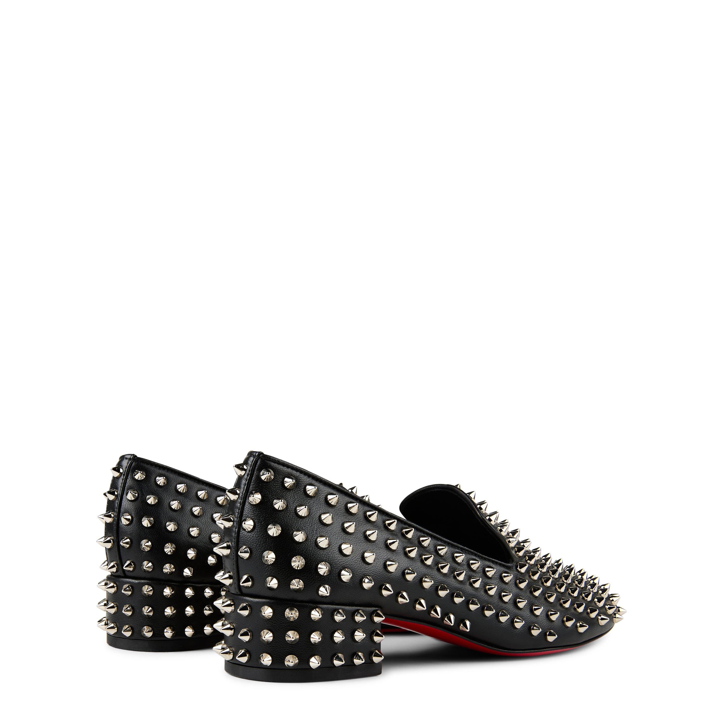 Black - Christian Louboutin - Spikeasy 30mm Loafers - 5