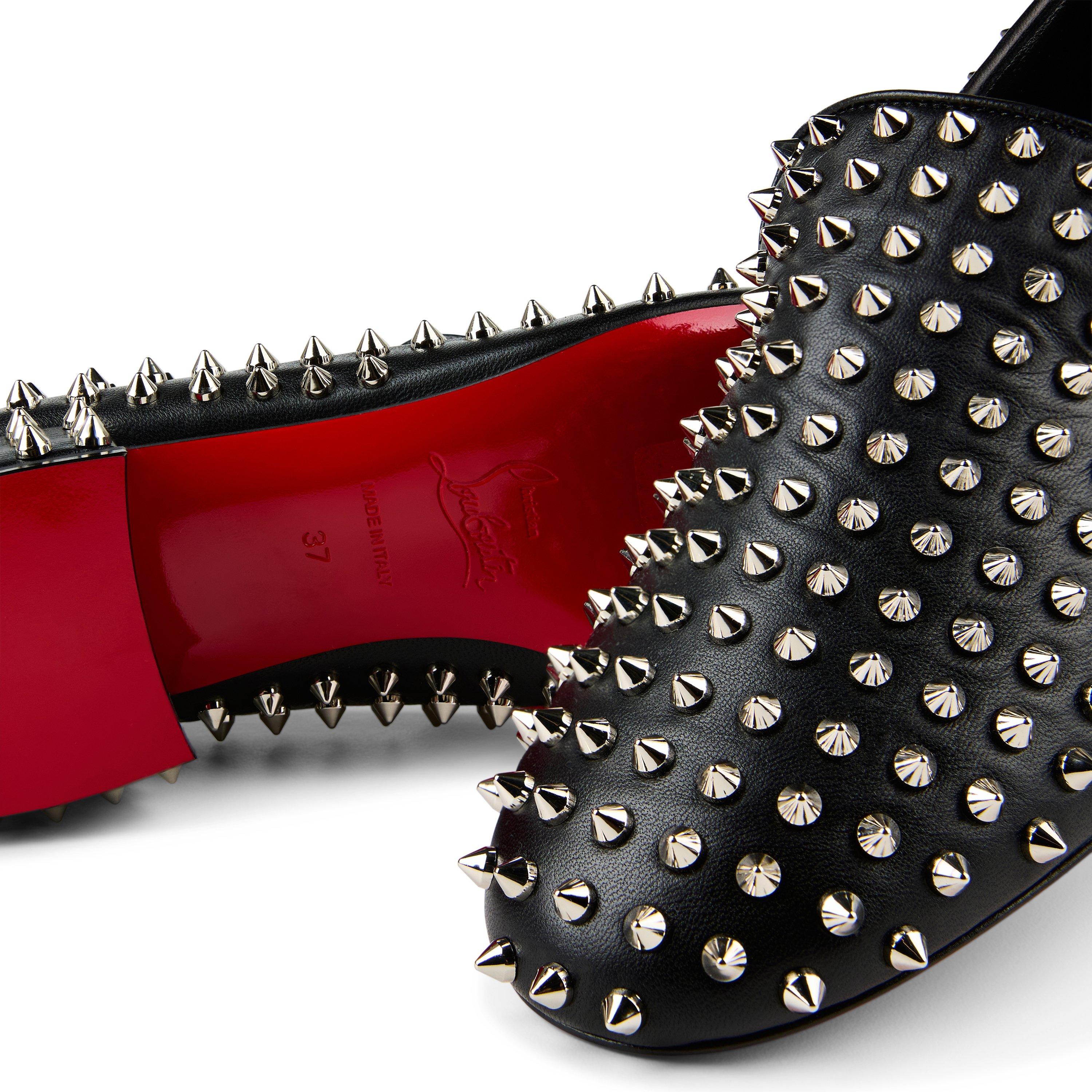 Black - Christian Louboutin - Spikeasy 30mm Loafers - 6