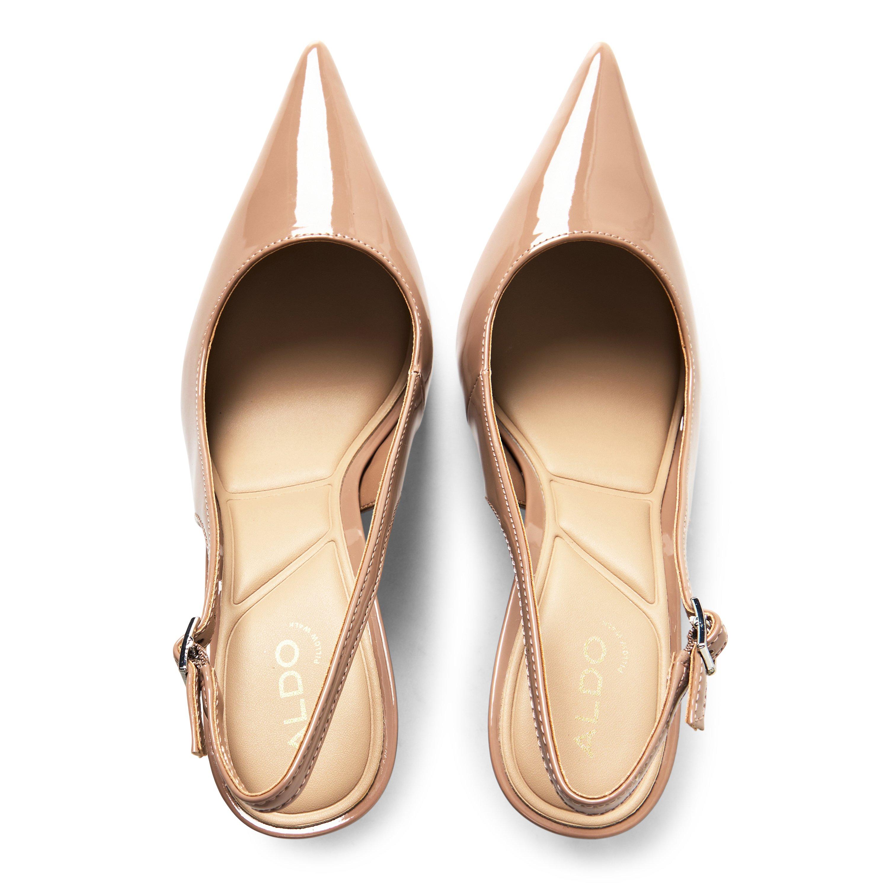 Light Brown - Aldo - Women's Stessy Sling 2.0 Slingbacks - 4