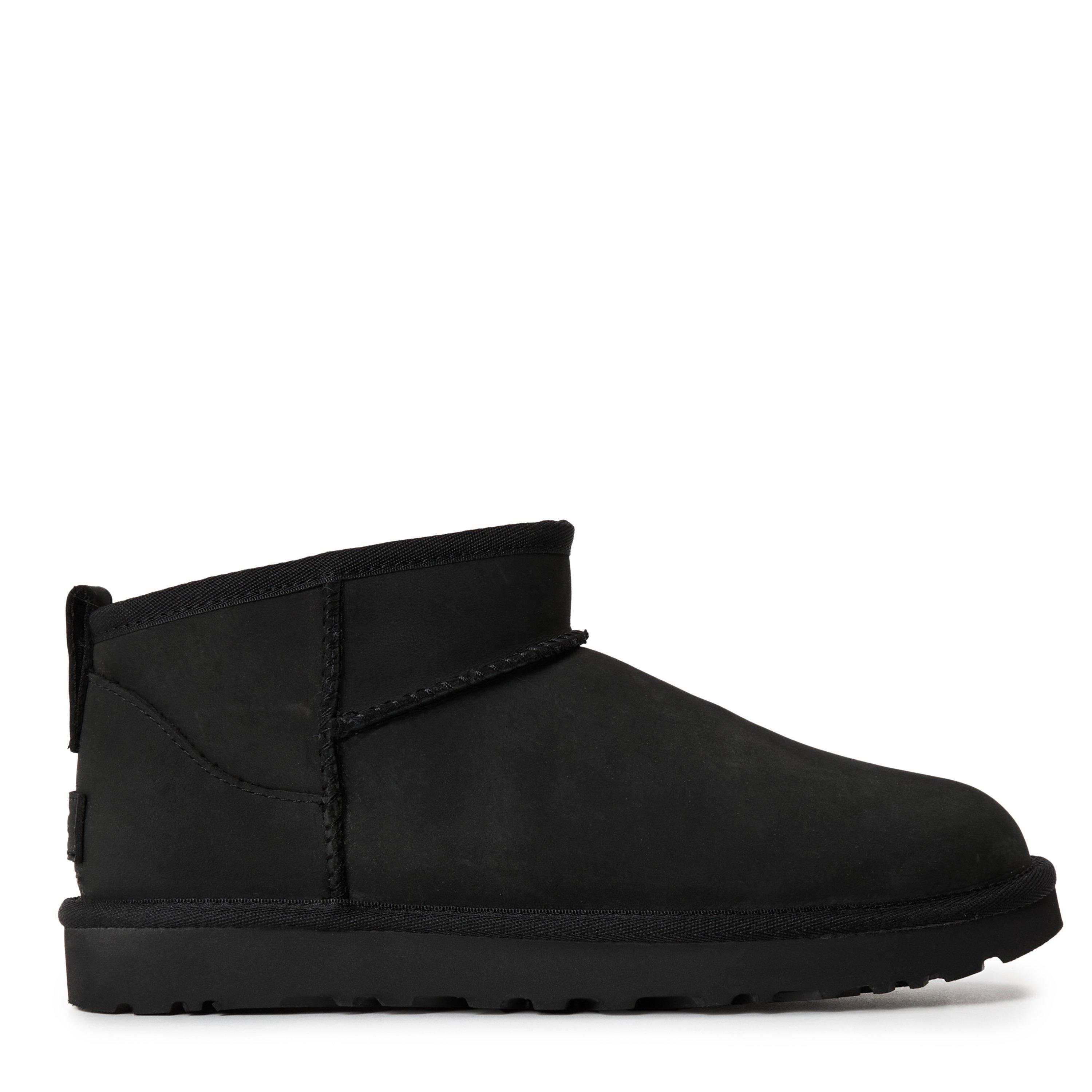 Ugg Ugg Ultra Mini Nubck Ld64 - Black - Size 6 (39)
