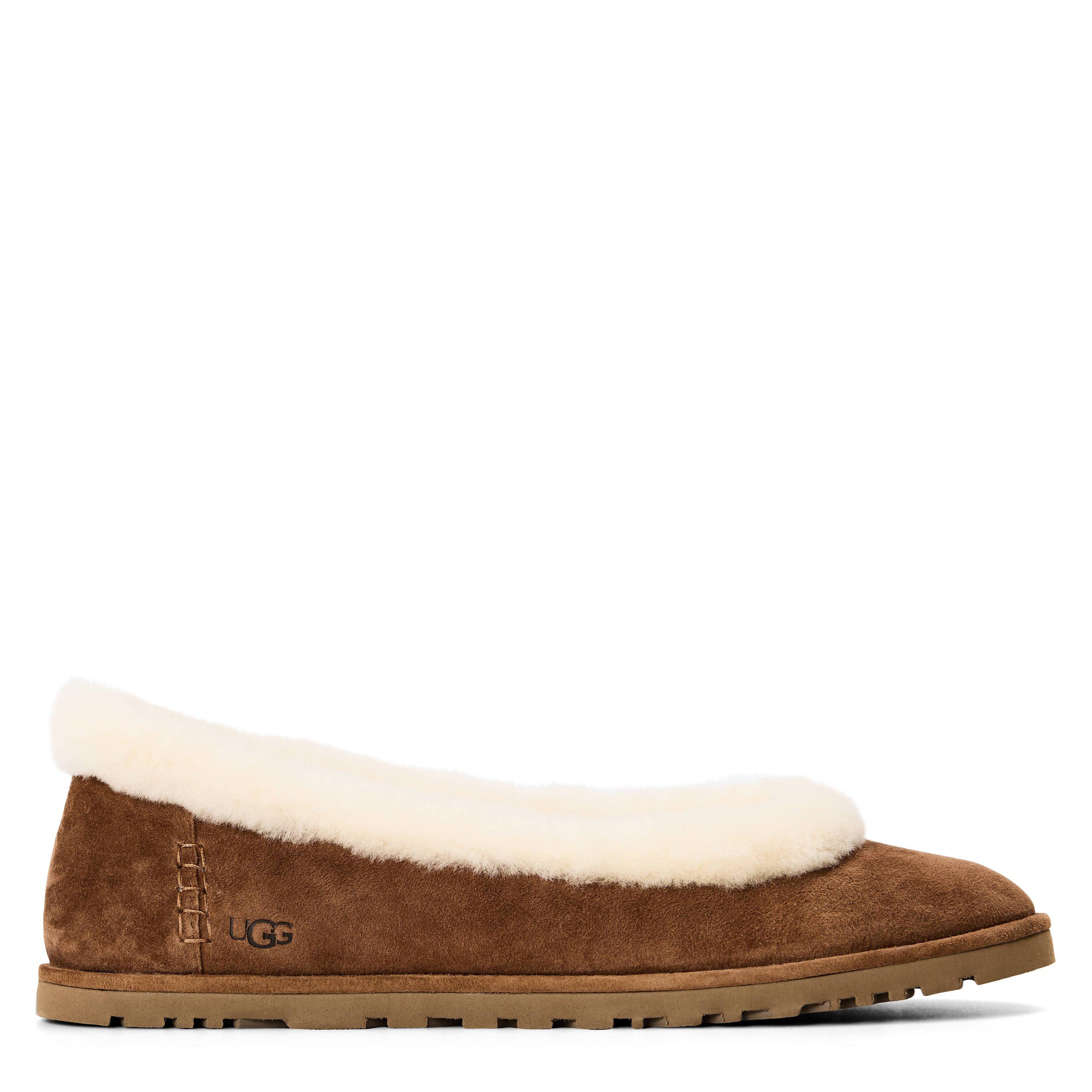 Chestnut - Ugg - Ugg Zora Ballet Flat Ld64 - 1