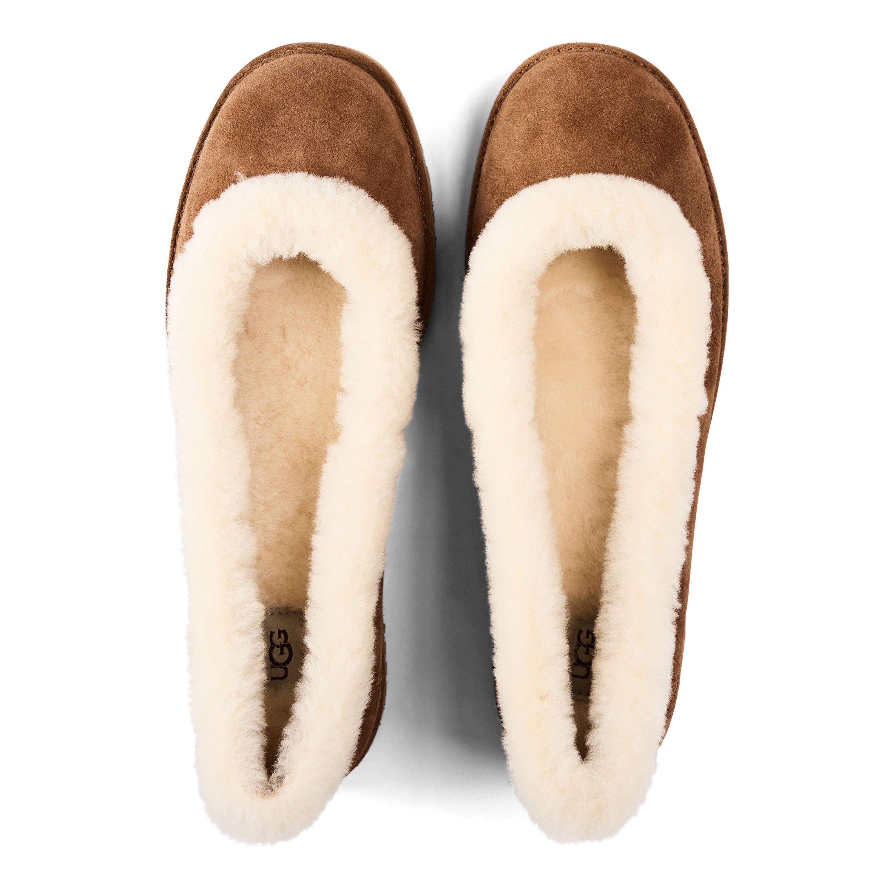 Chestnut - Ugg - Ugg Zora Ballet Flat Ld64 - 4