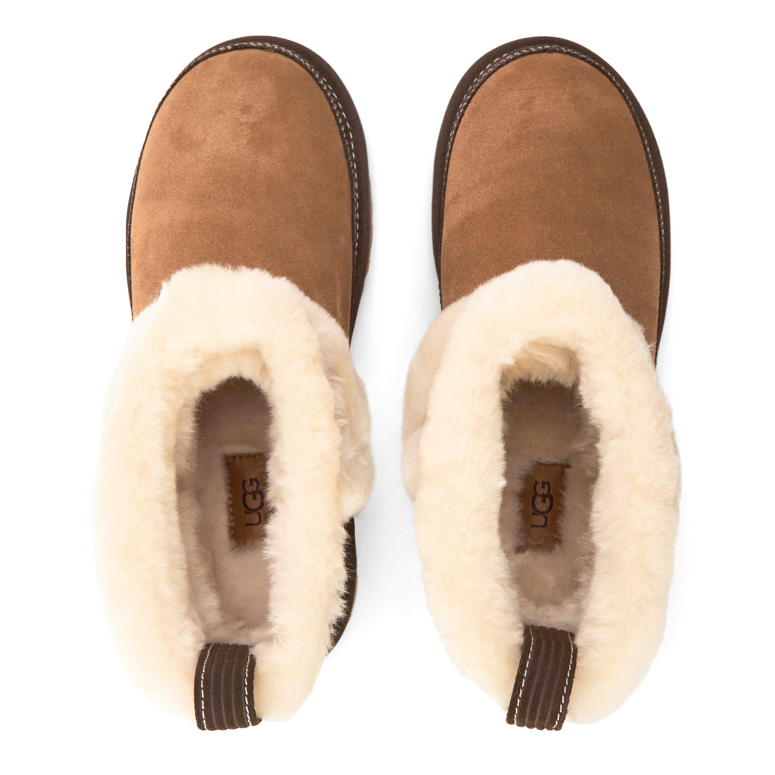 Chestnut - Ugg - Women's Classic Mini Heritage Suede Snug Boots - 4