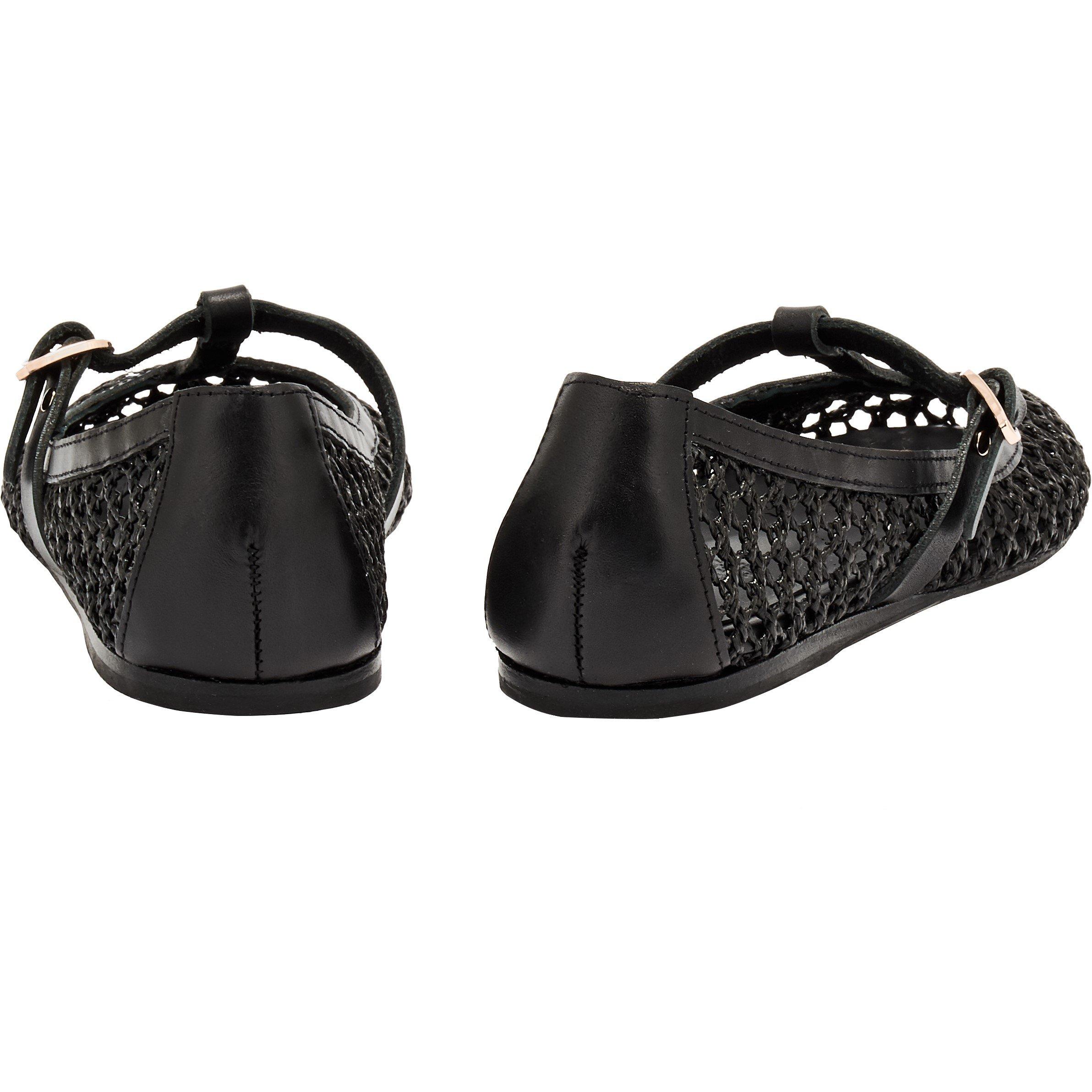 Black - Ancient Greek Sandals - Ancient Aerati Flat Ld63 - 2