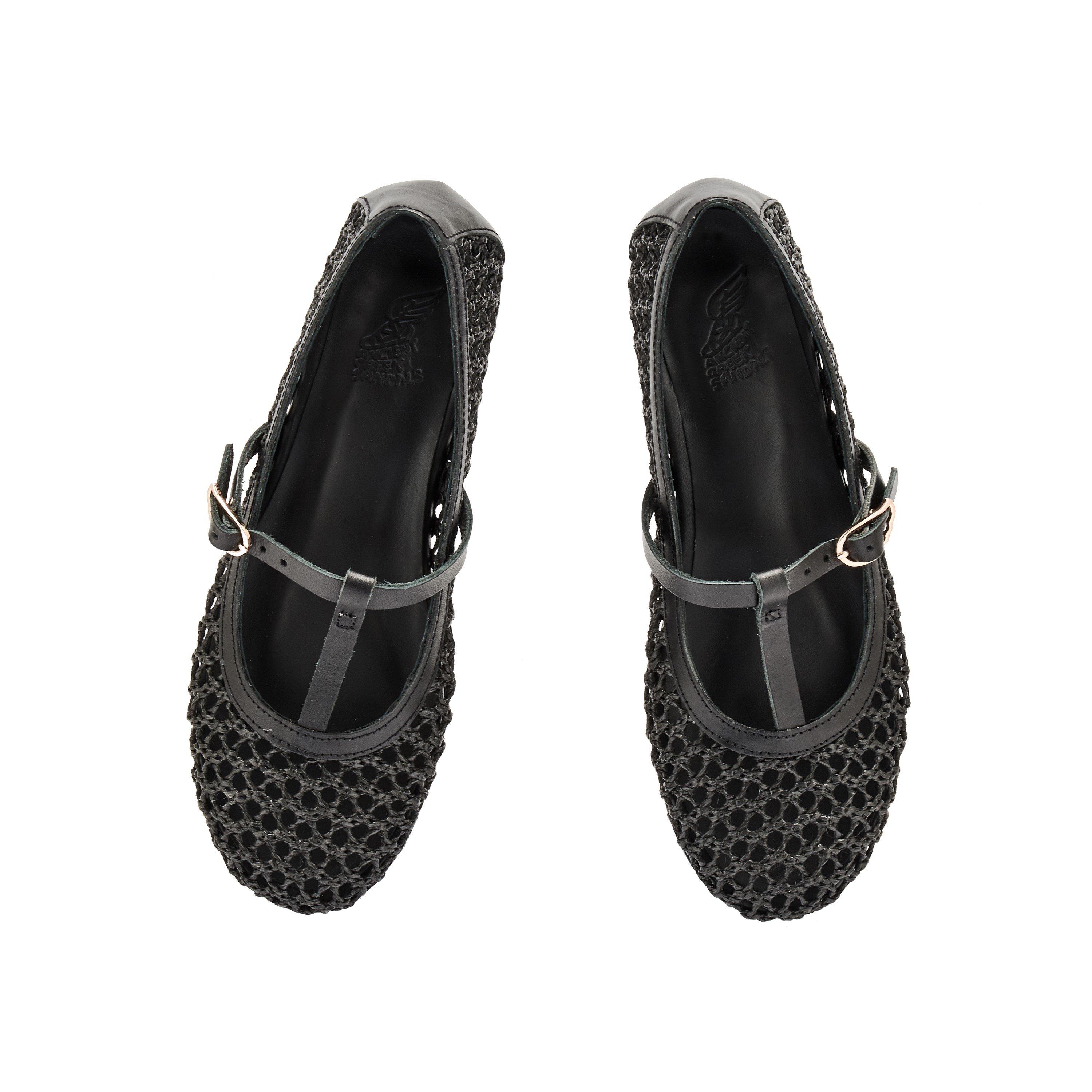 Black - Ancient Greek Sandals - Ancient Aerati Flat Ld63 - 4